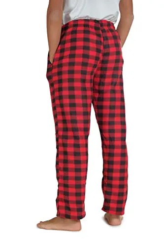 3 Pack: Big Boys Pajama Pants Fleece Plush Pjs Kids Pajamas Christmas Clothes Lounge Flannel Bottoms Youth Teen Sleep wear,Set 8-Size 12/14