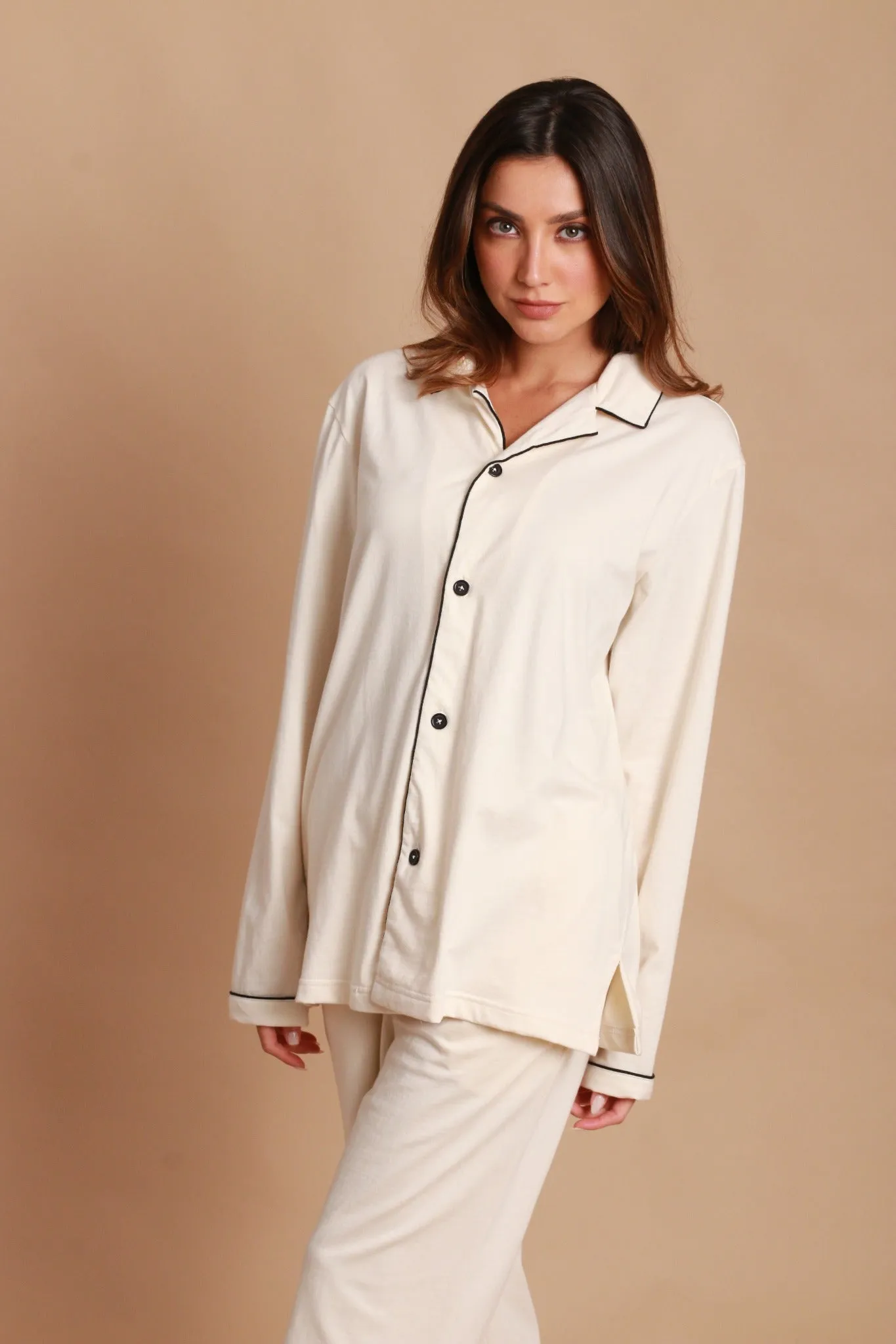 Allergy-Free Organic Cotton Pajama Shirt