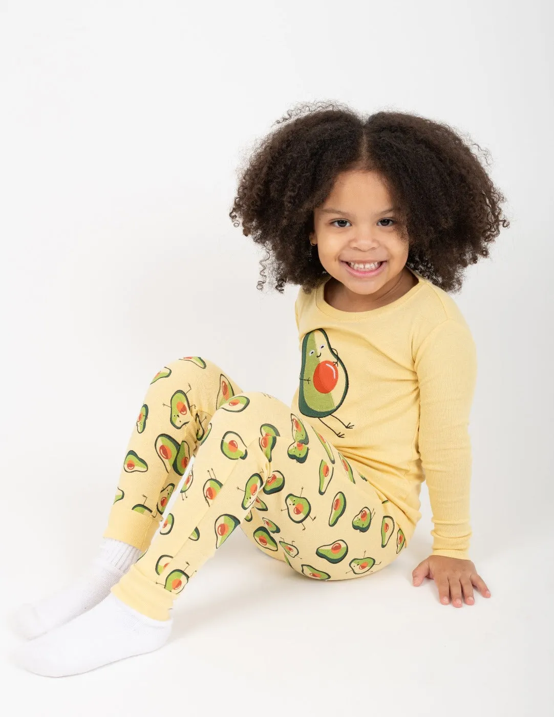 Avocado Matching Family Pajama Set