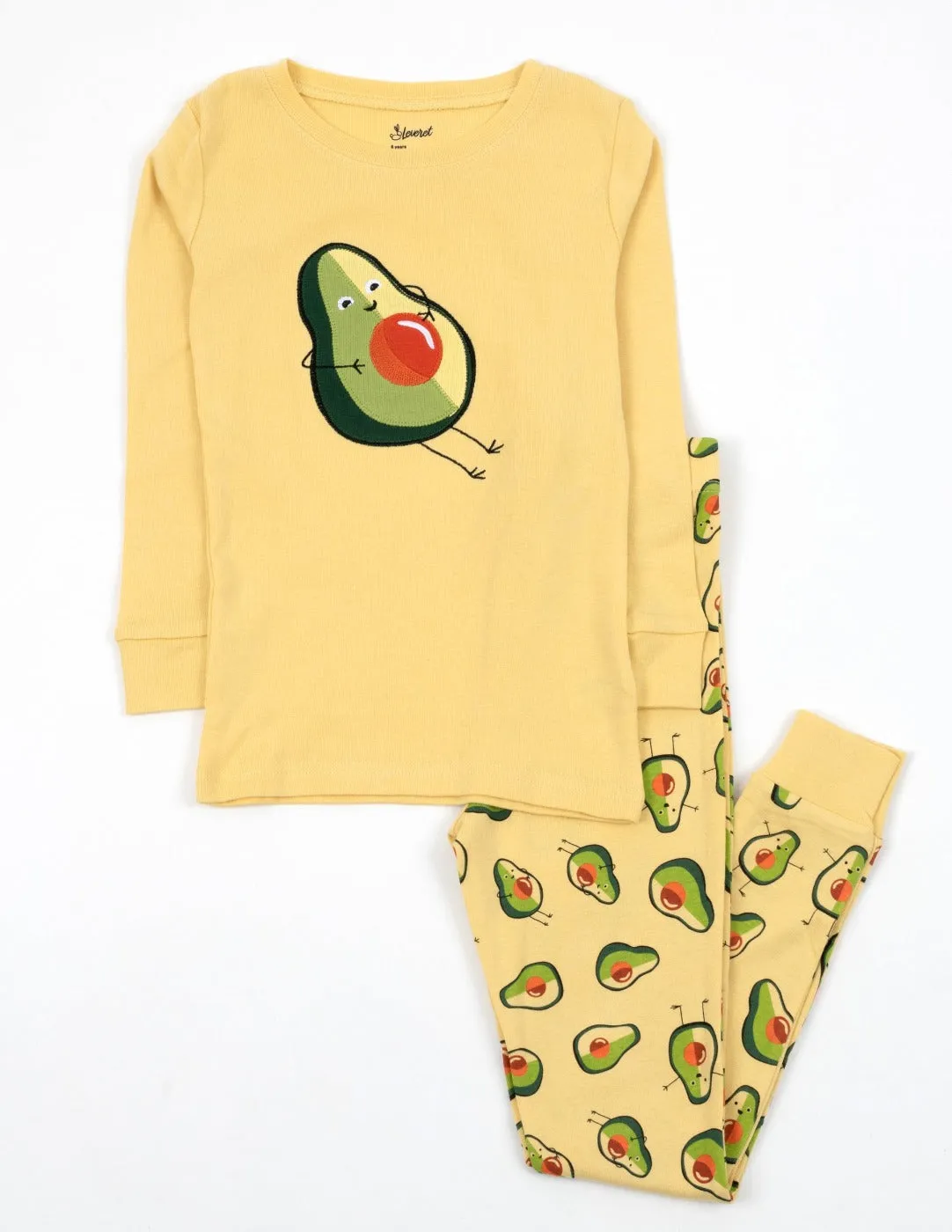 Avocado Matching Family Pajama Set