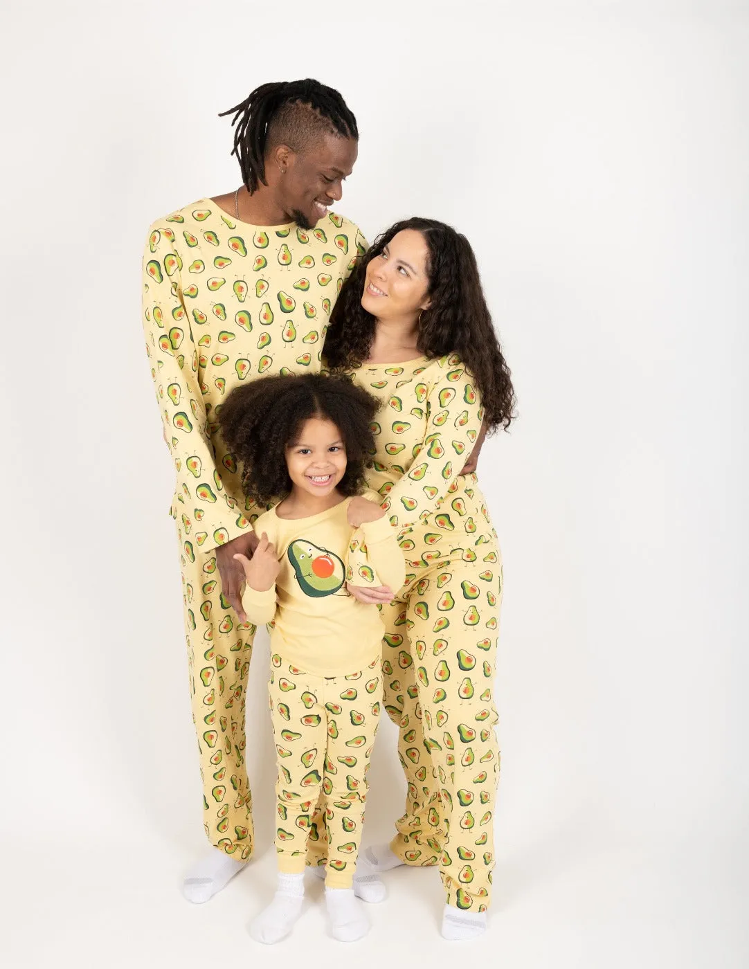 Avocado Matching Family Pajama Set