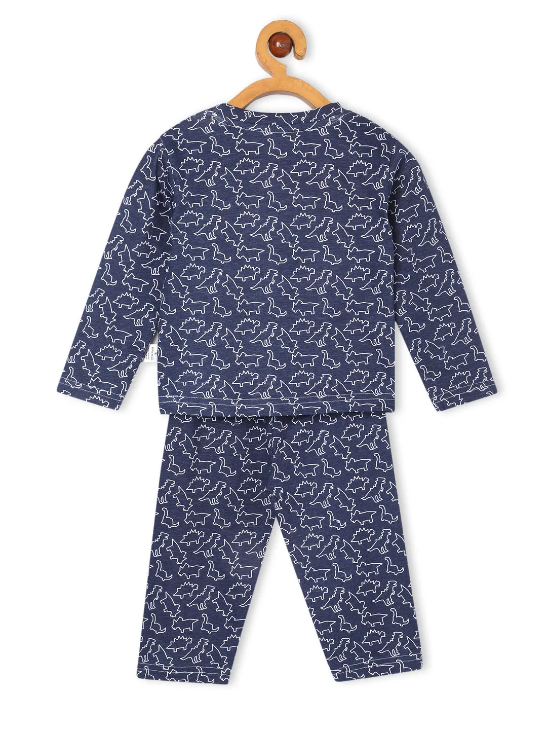 Baby and Kids Pajama Nightsuit Set- Dinos Rule