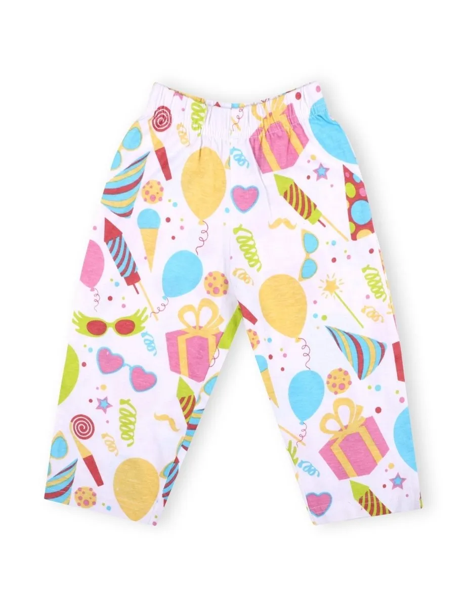 Baby and Kids Pajama Nightsuit Set - Pajama Party