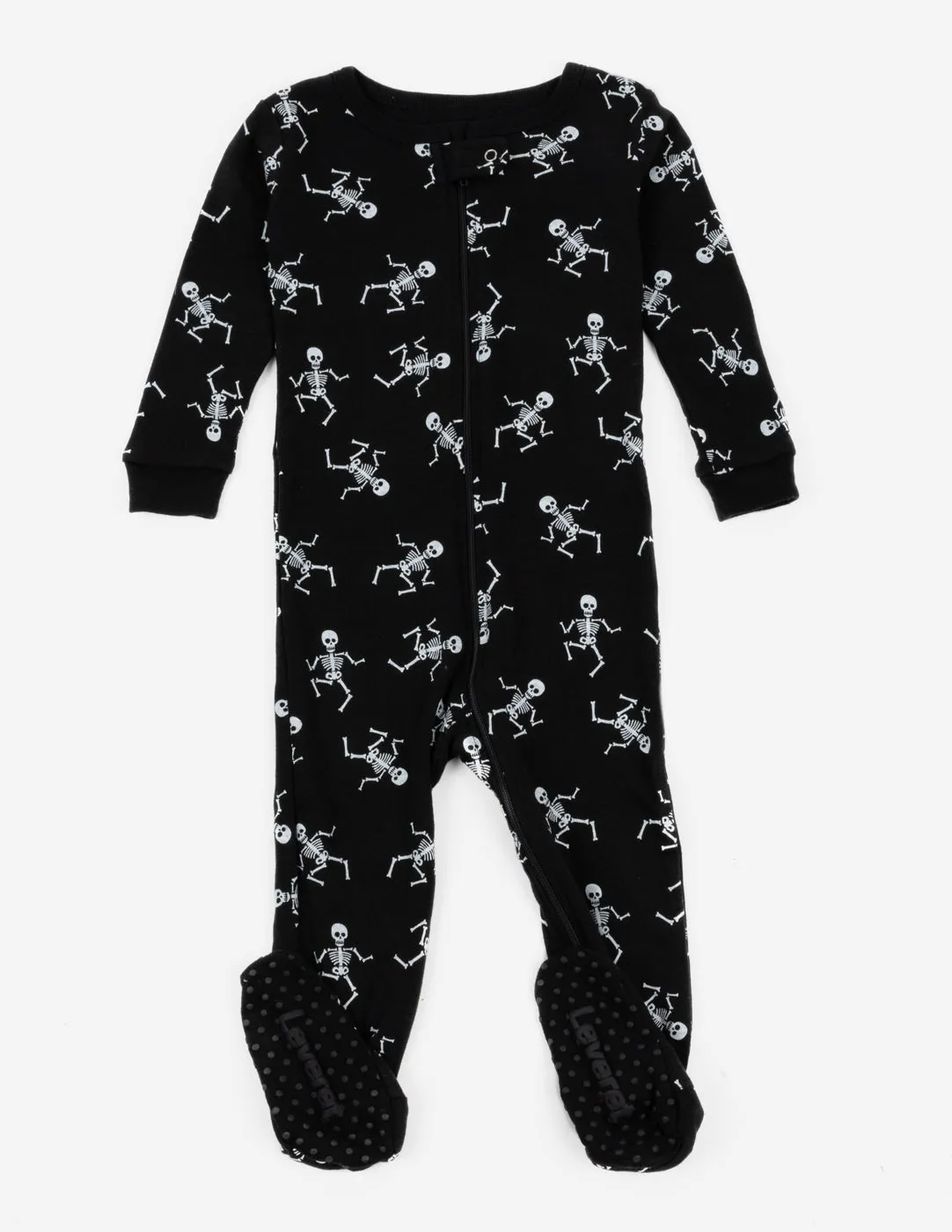 Black & White Skeleton Matching Family Pajama Set