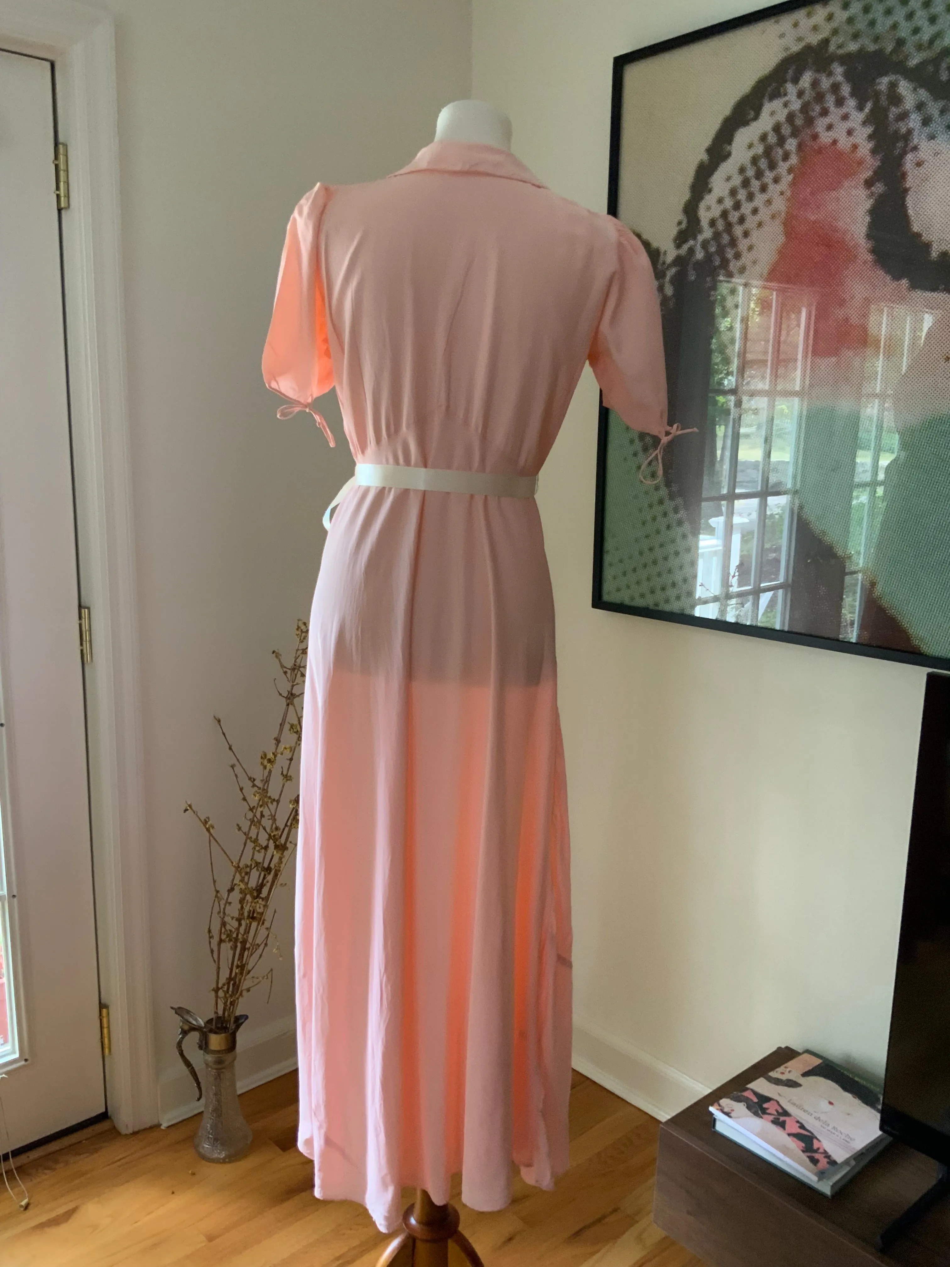 Bridal Nightgown Pink - 50s