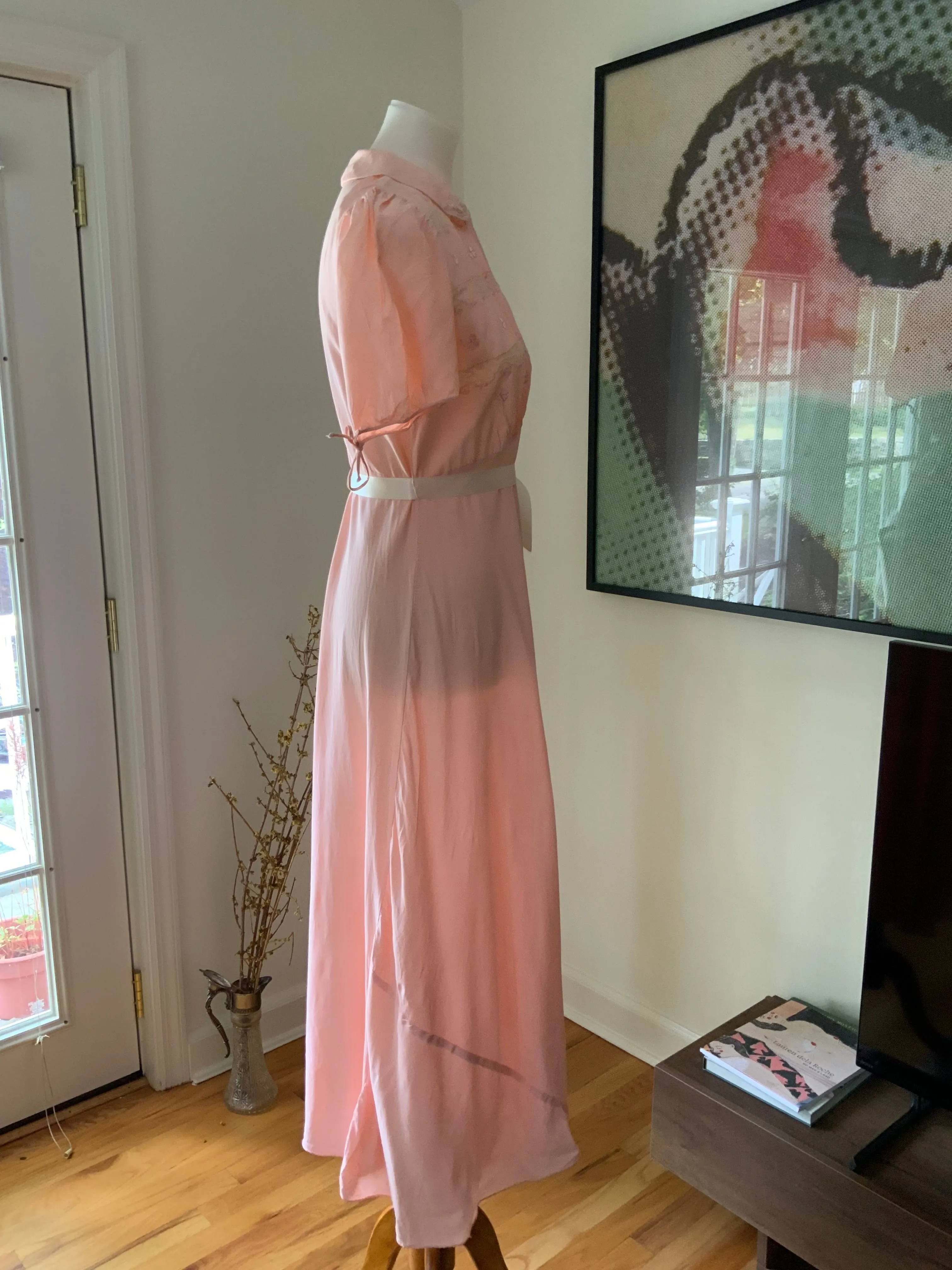 Bridal Nightgown Pink - 50s