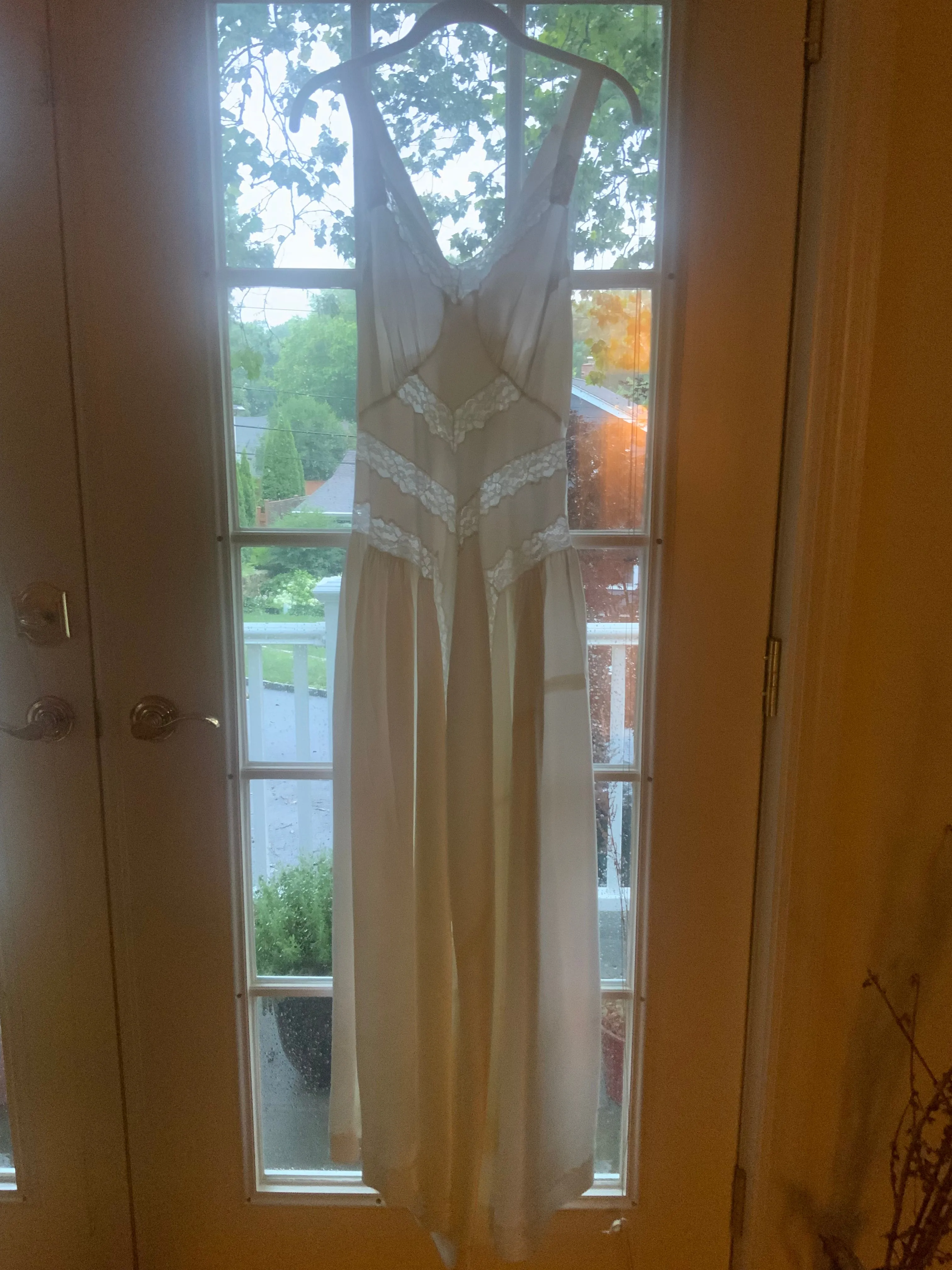 Bridal Nightgown Satin - 50s