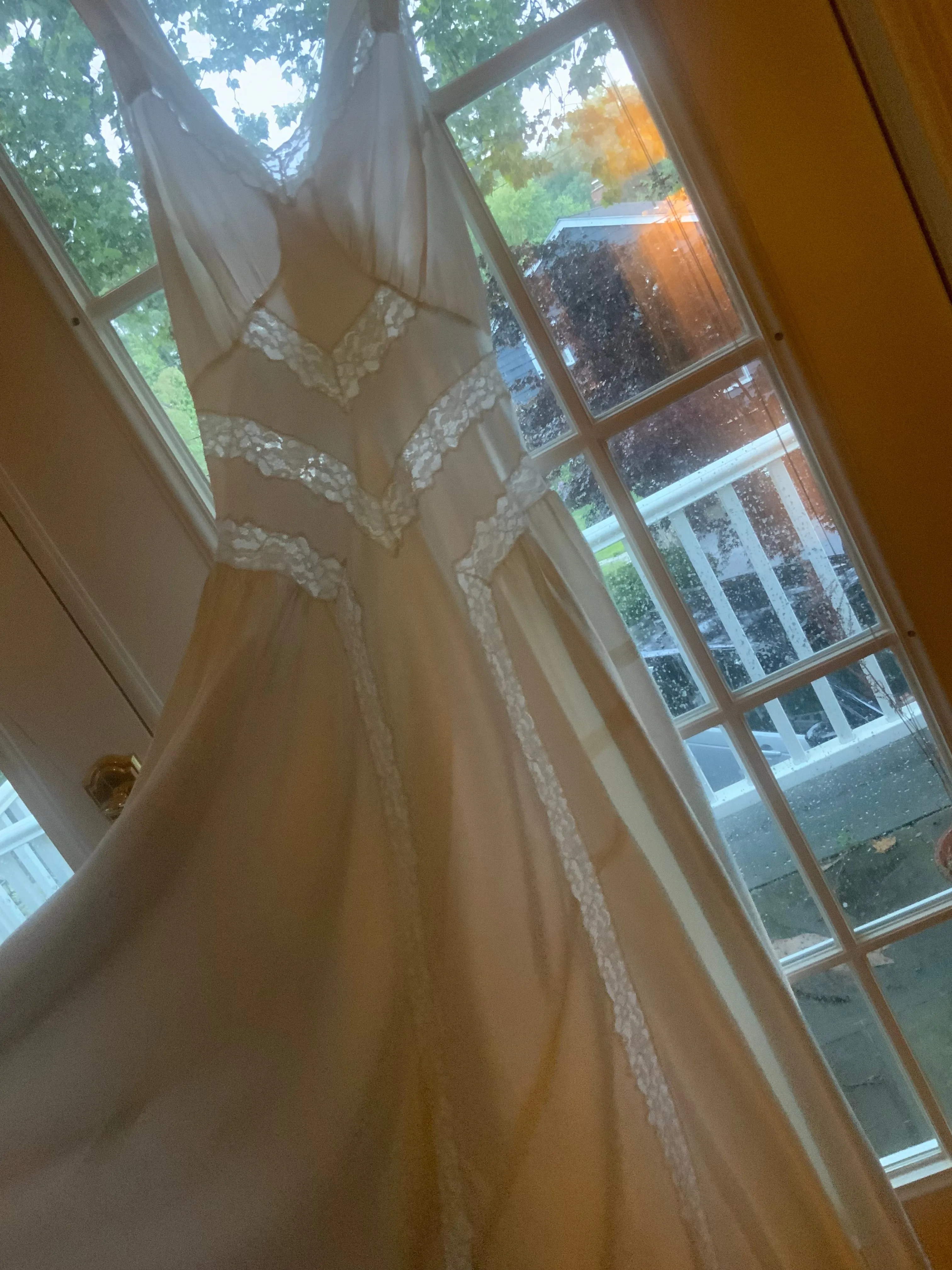 Bridal Nightgown Satin - 50s