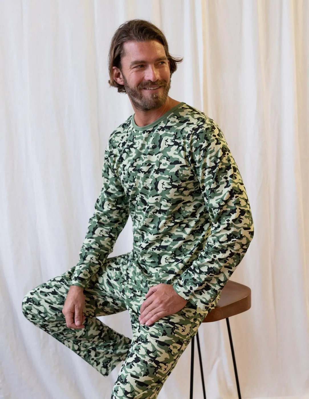 Camouflage Matching Family Pajama Set