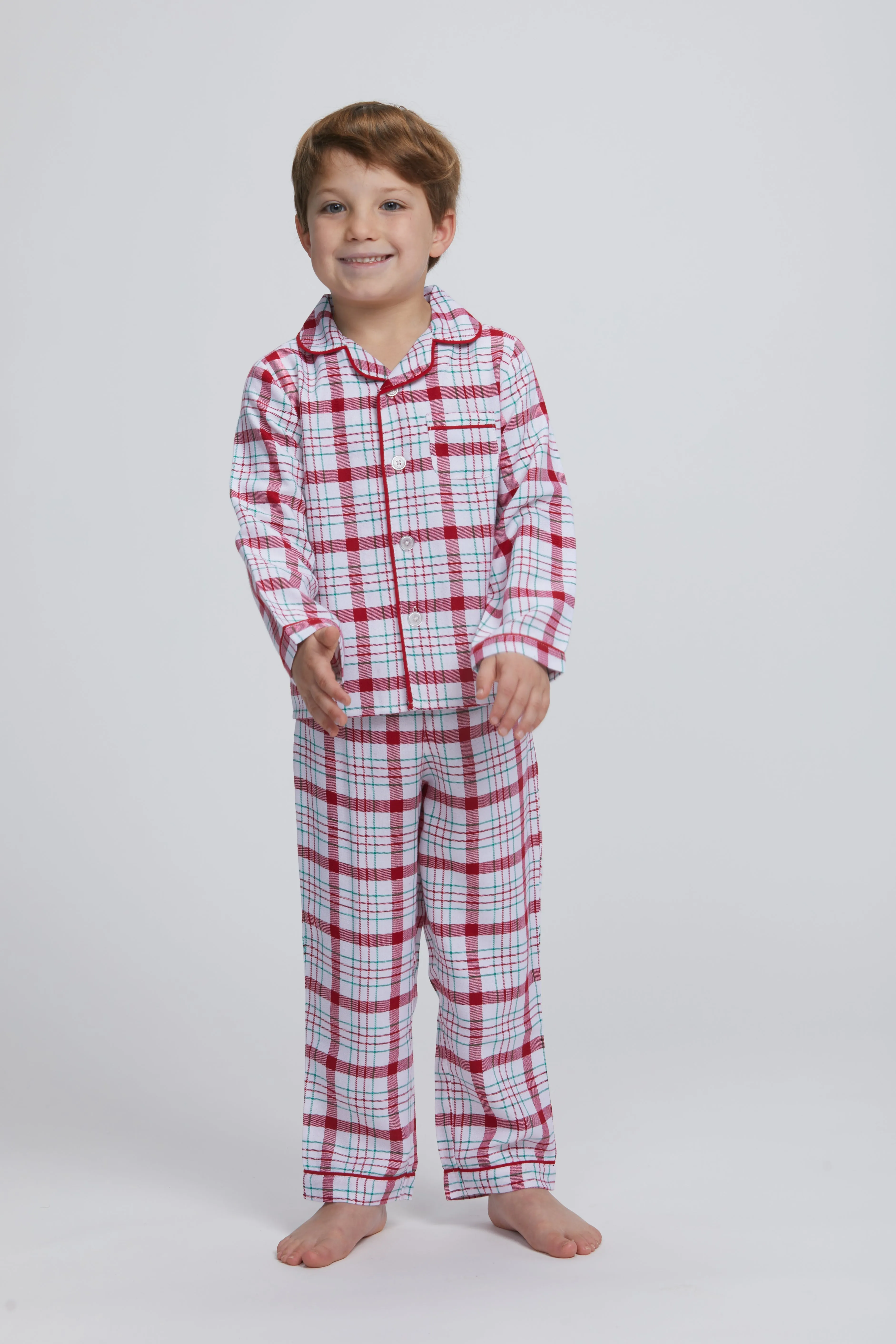 Classic Pajama Set - Holiday Plaid