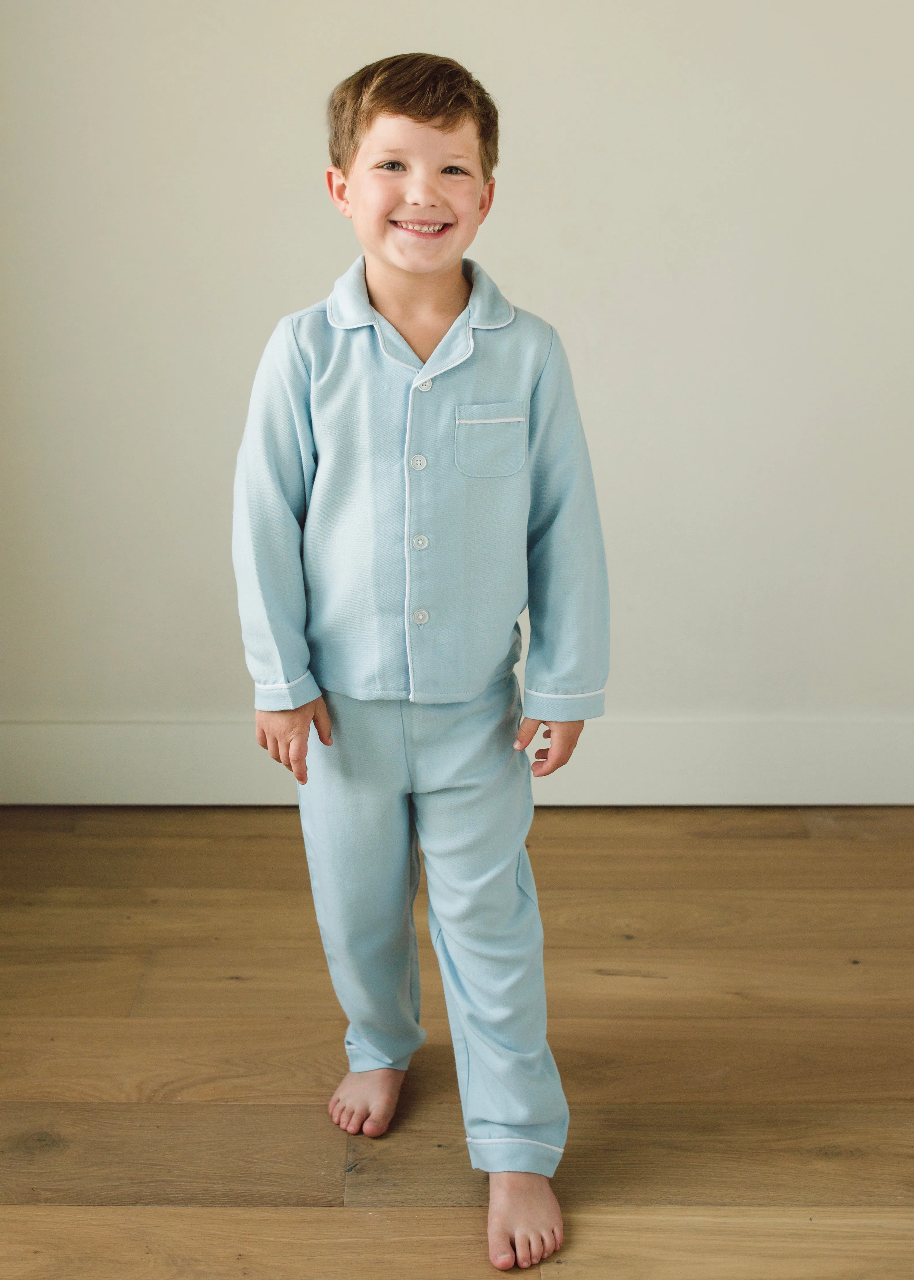 Classic Pajama Set - Light Blue