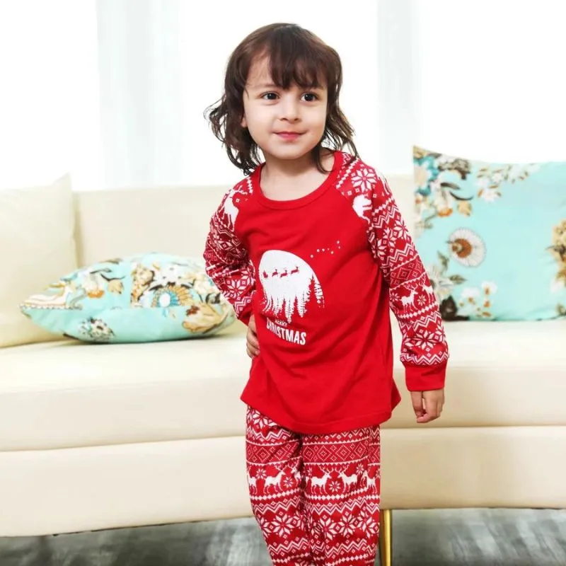 Deer Matching Pajama Set For Christmas