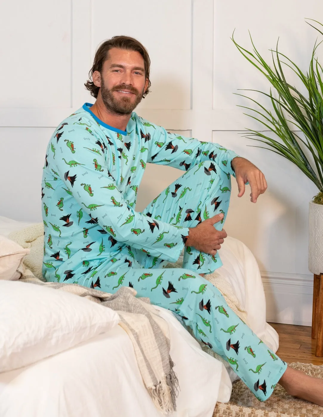 Dinosaur Matching Family Pajama Set