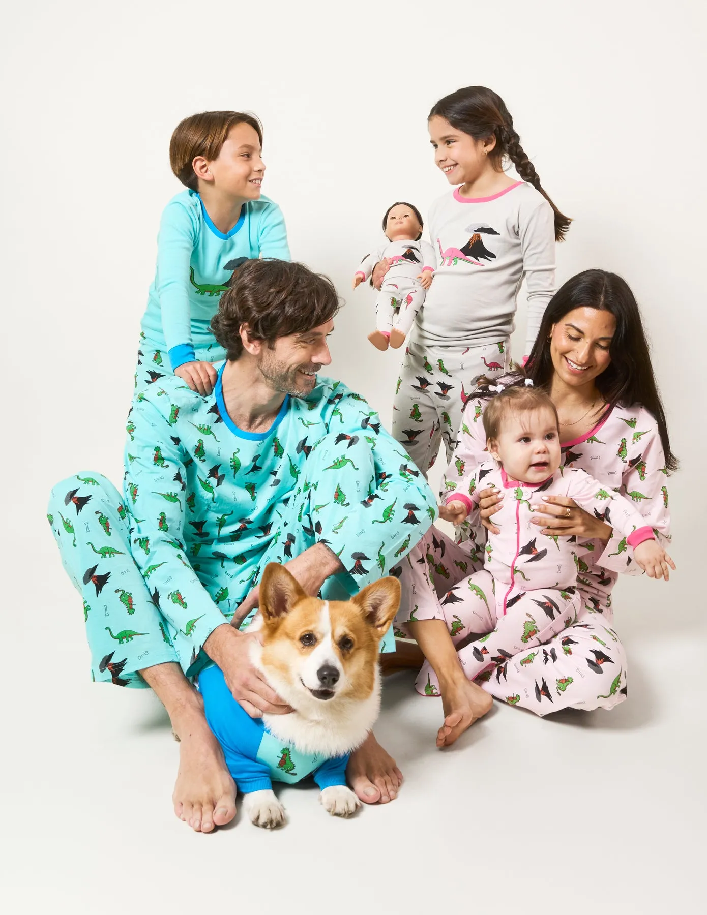 Dinosaur Matching Family Pajama Set