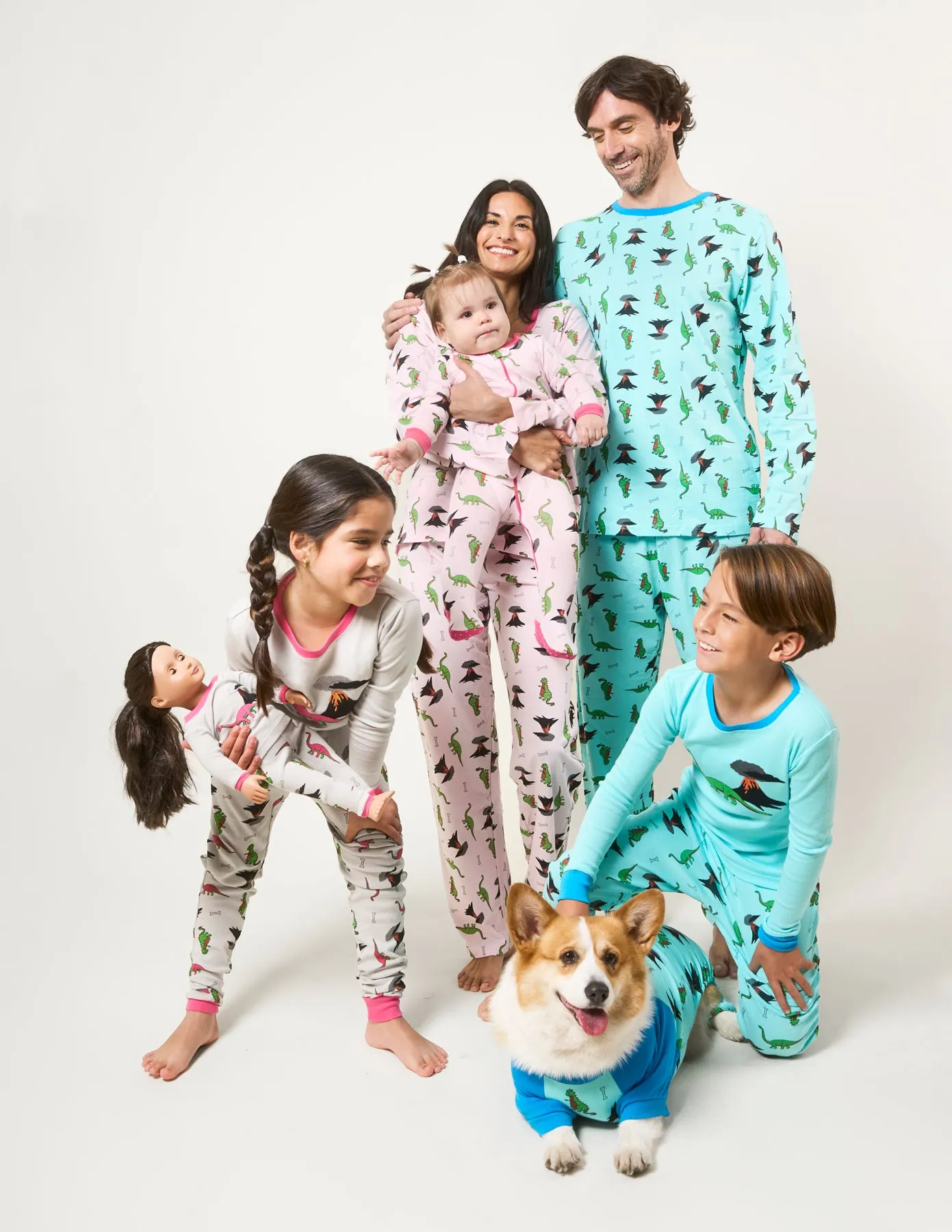 Dinosaur Matching Family Pajama Set