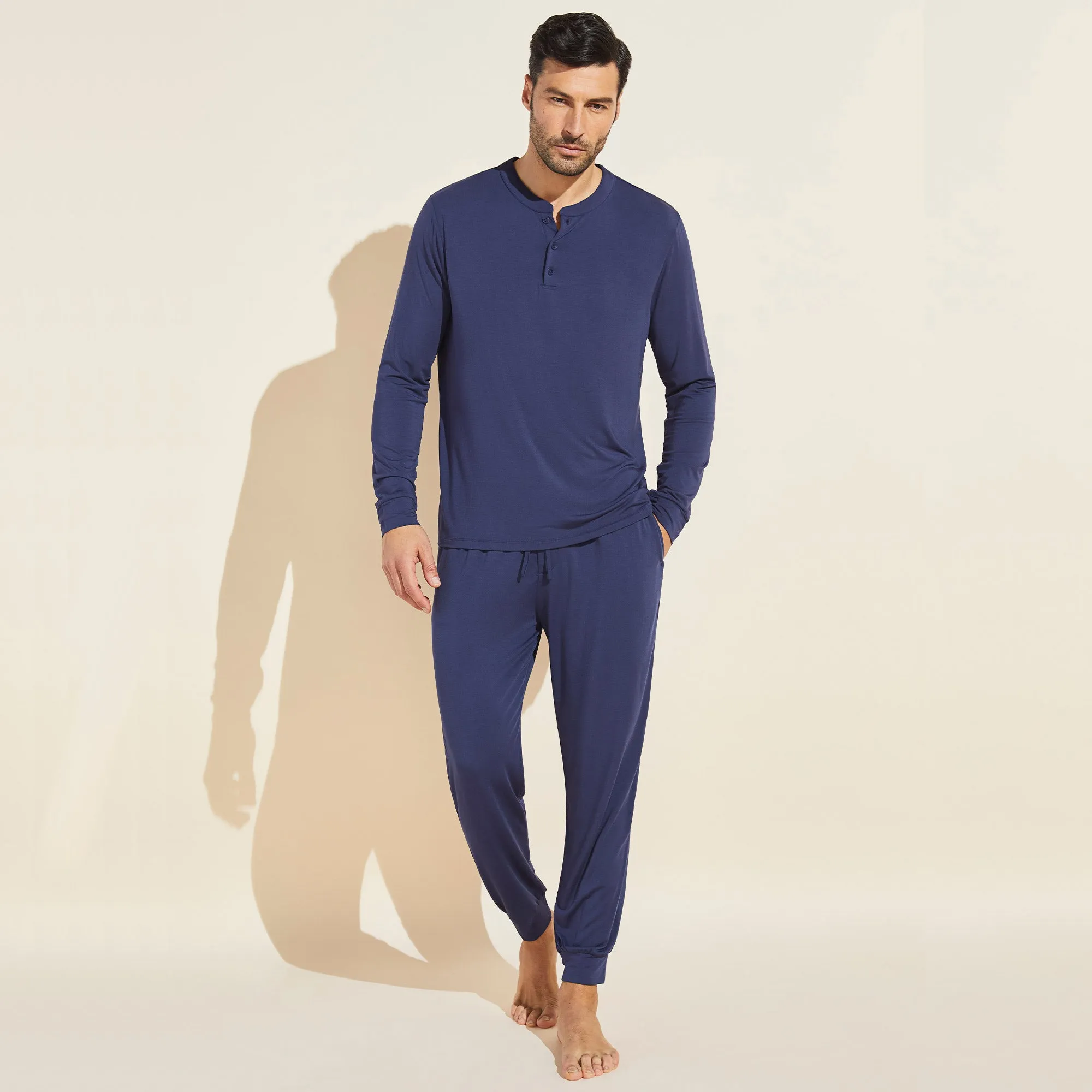 Eberjey Henry Long PJ Set