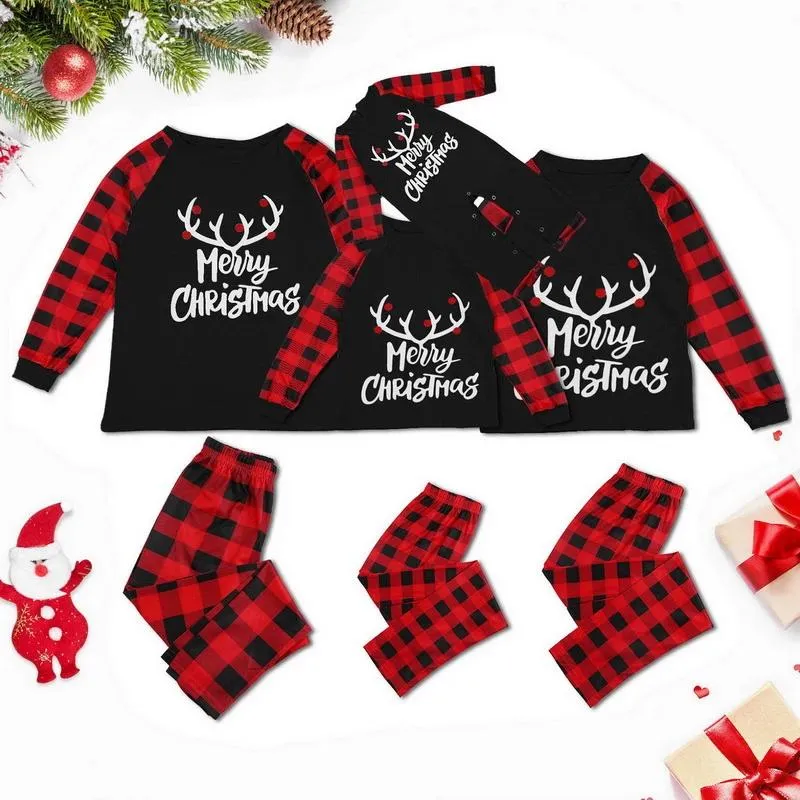 Fashion Letter Merry Christmas Deer Set