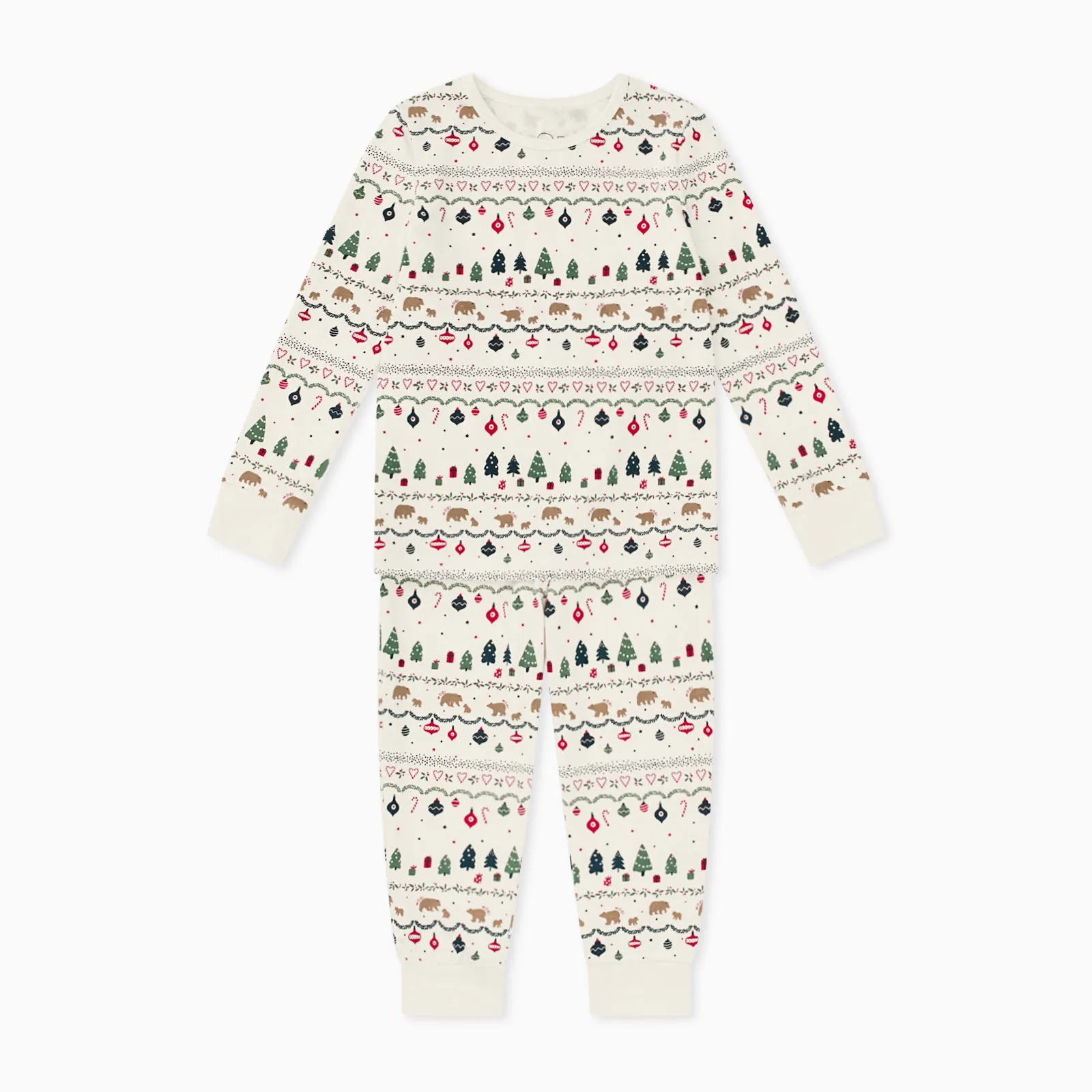 Festive Fair Isle Pajama Set