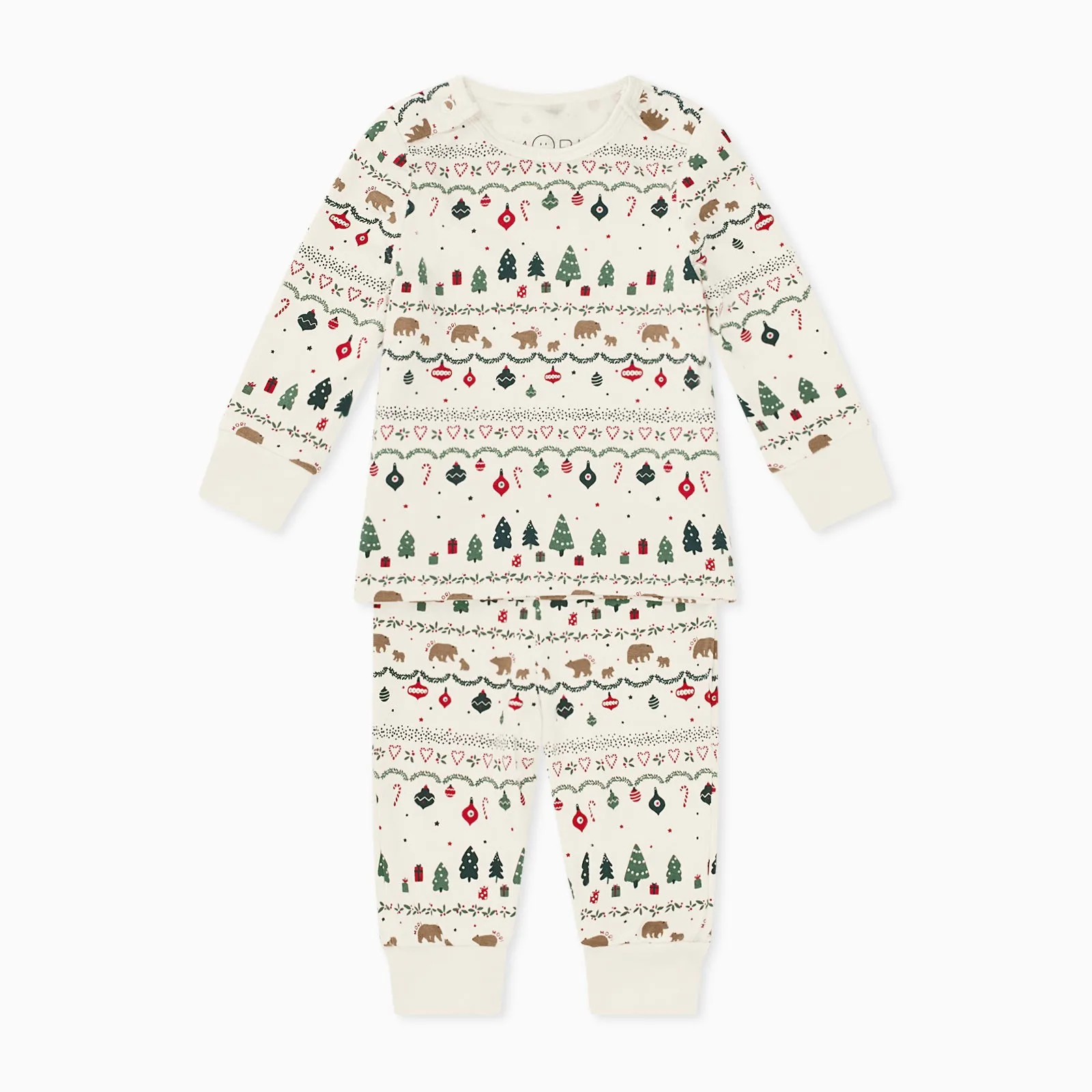 Festive Fair Isle Pajama Set