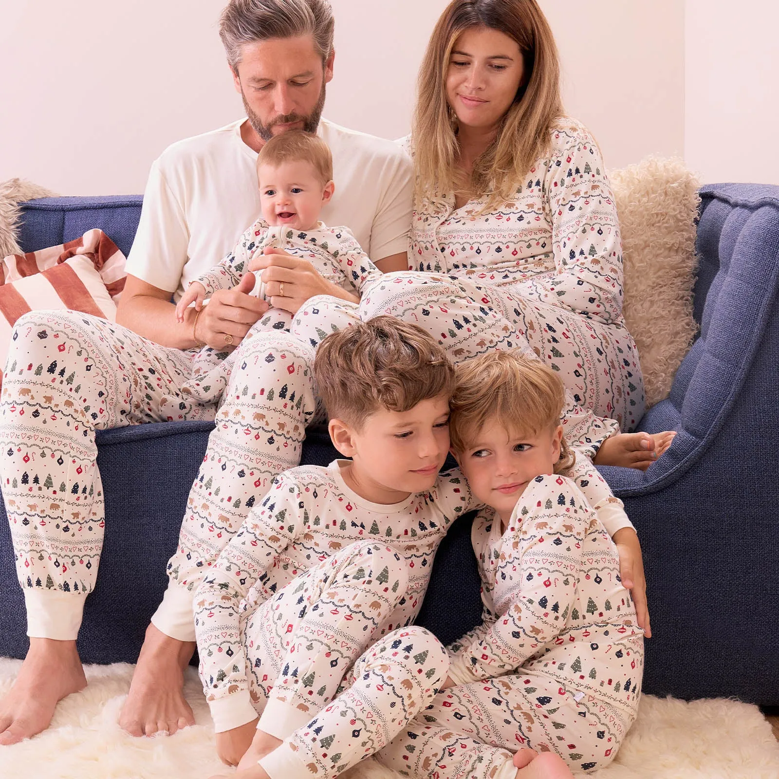 Festive Fair Isle Pajama Set