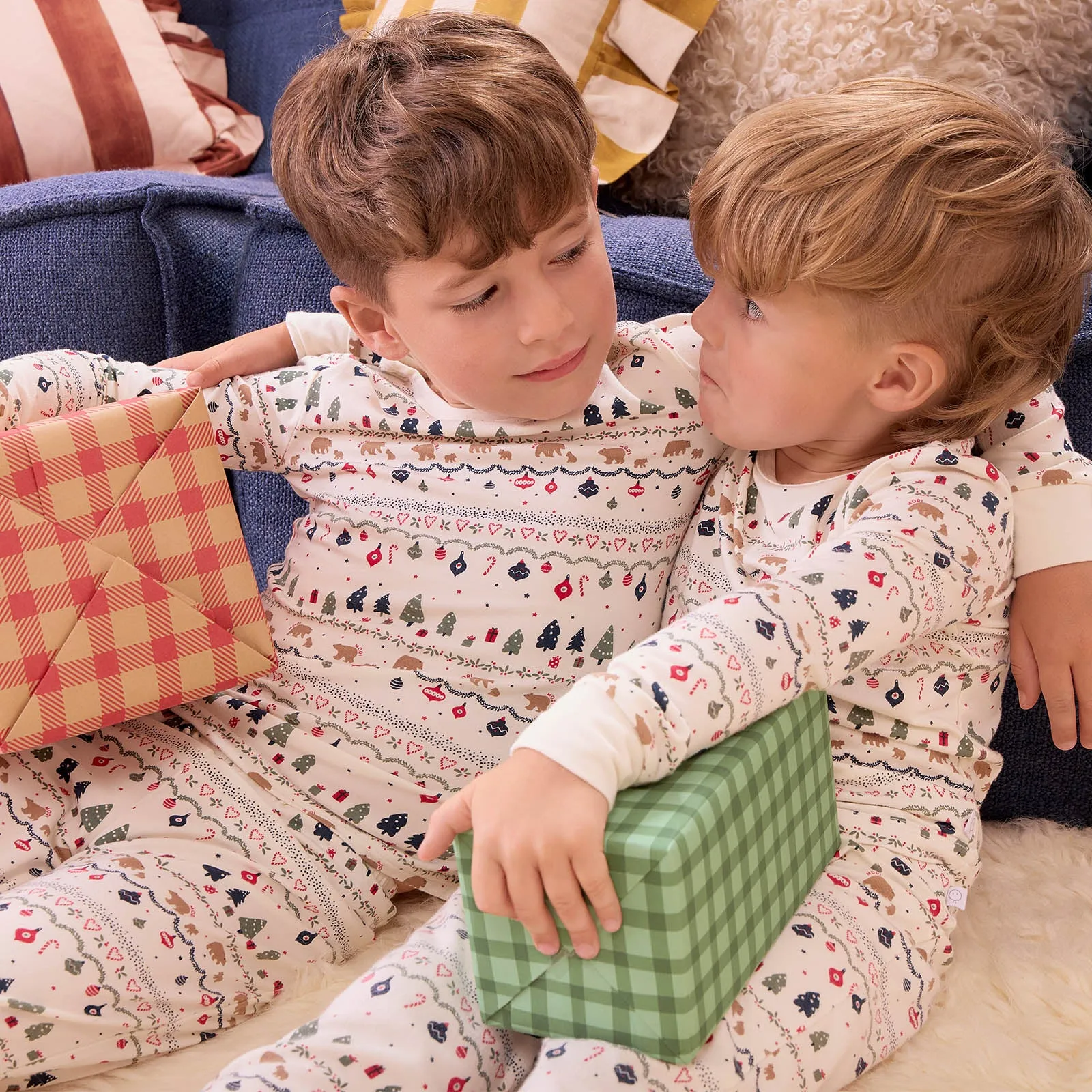 Festive Fair Isle Pajama Set