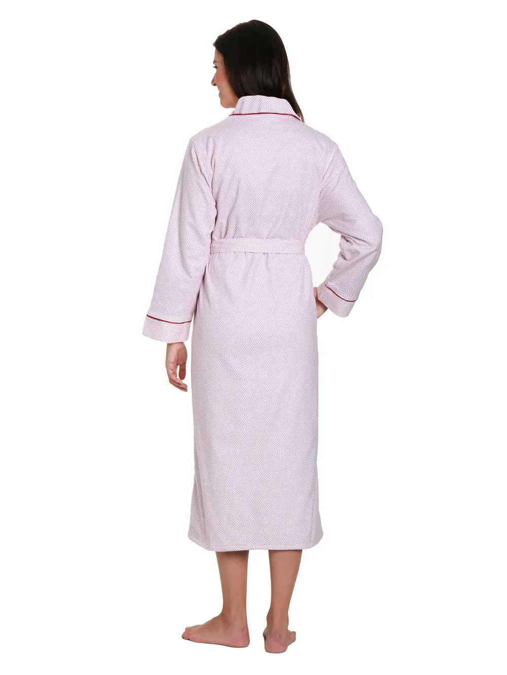 Gift Packaged Women's 100% Premium Cotton Flannel Robe