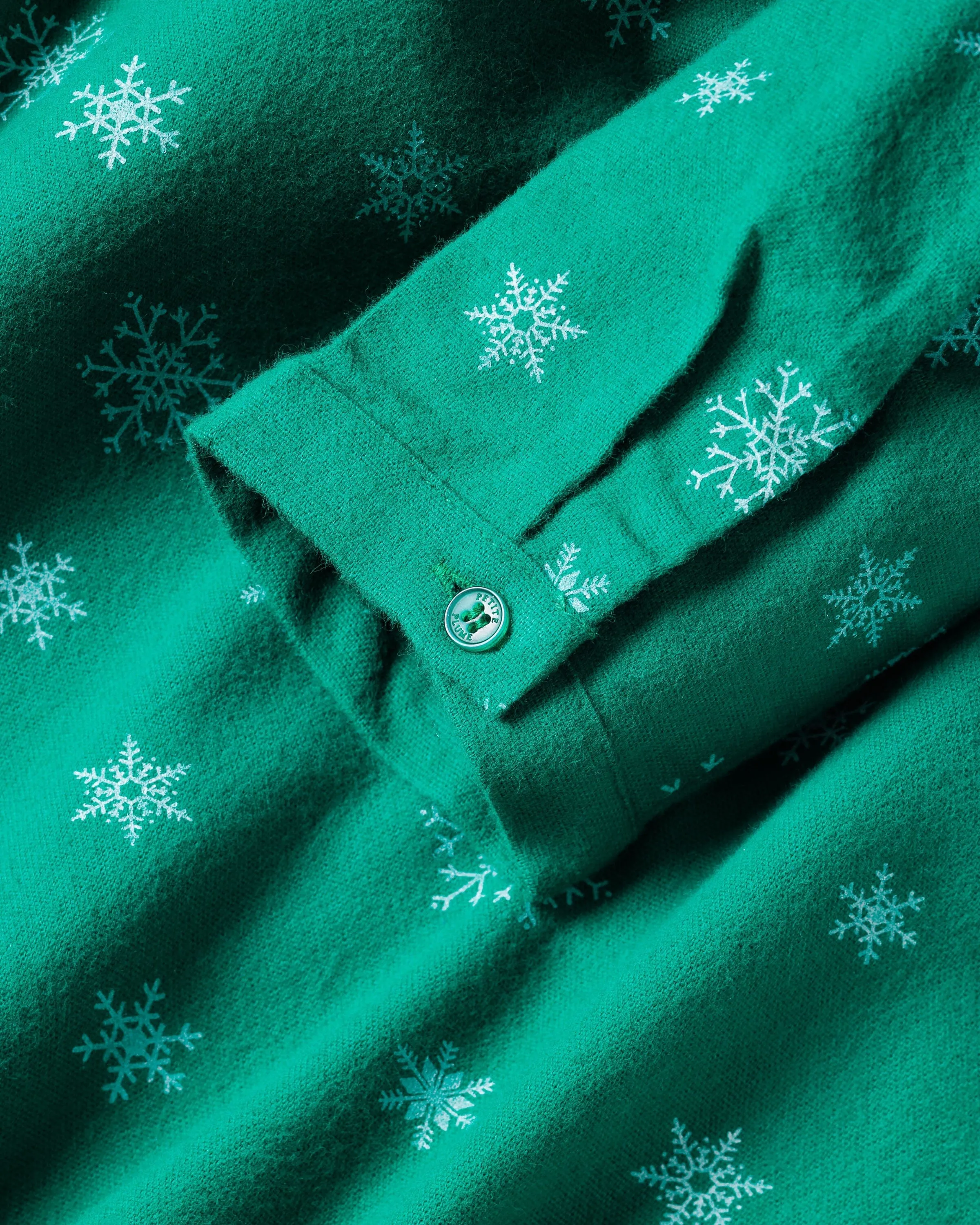 Girl's Flannel Beatrice Nightgown | Emerald Wonderland