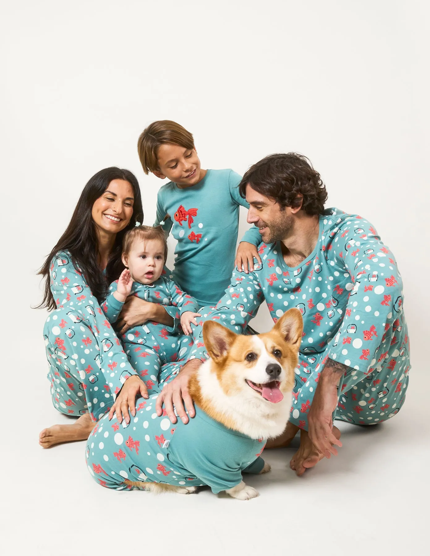 Goldfish Matching Family Pajama Set