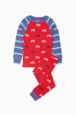 Hatley Farm Tractors Boys Pajama Set