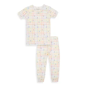 hopscotch modal magnetic no drama pajama short sleeve set