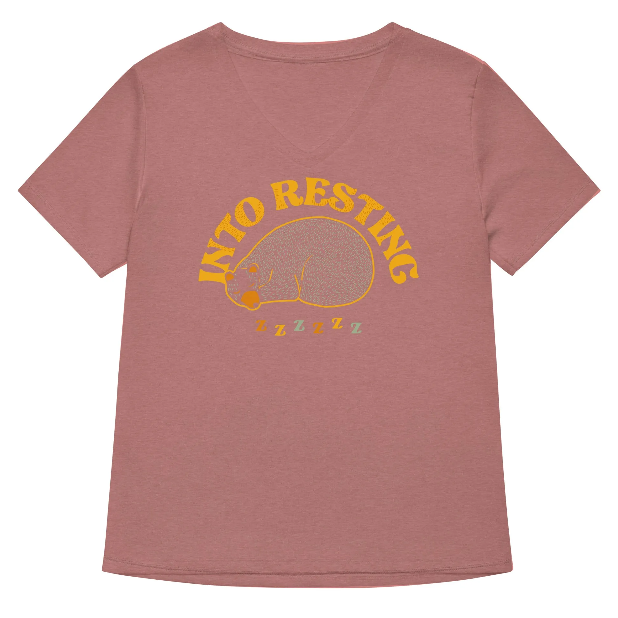 Into Resting Women's V-Neck Tee