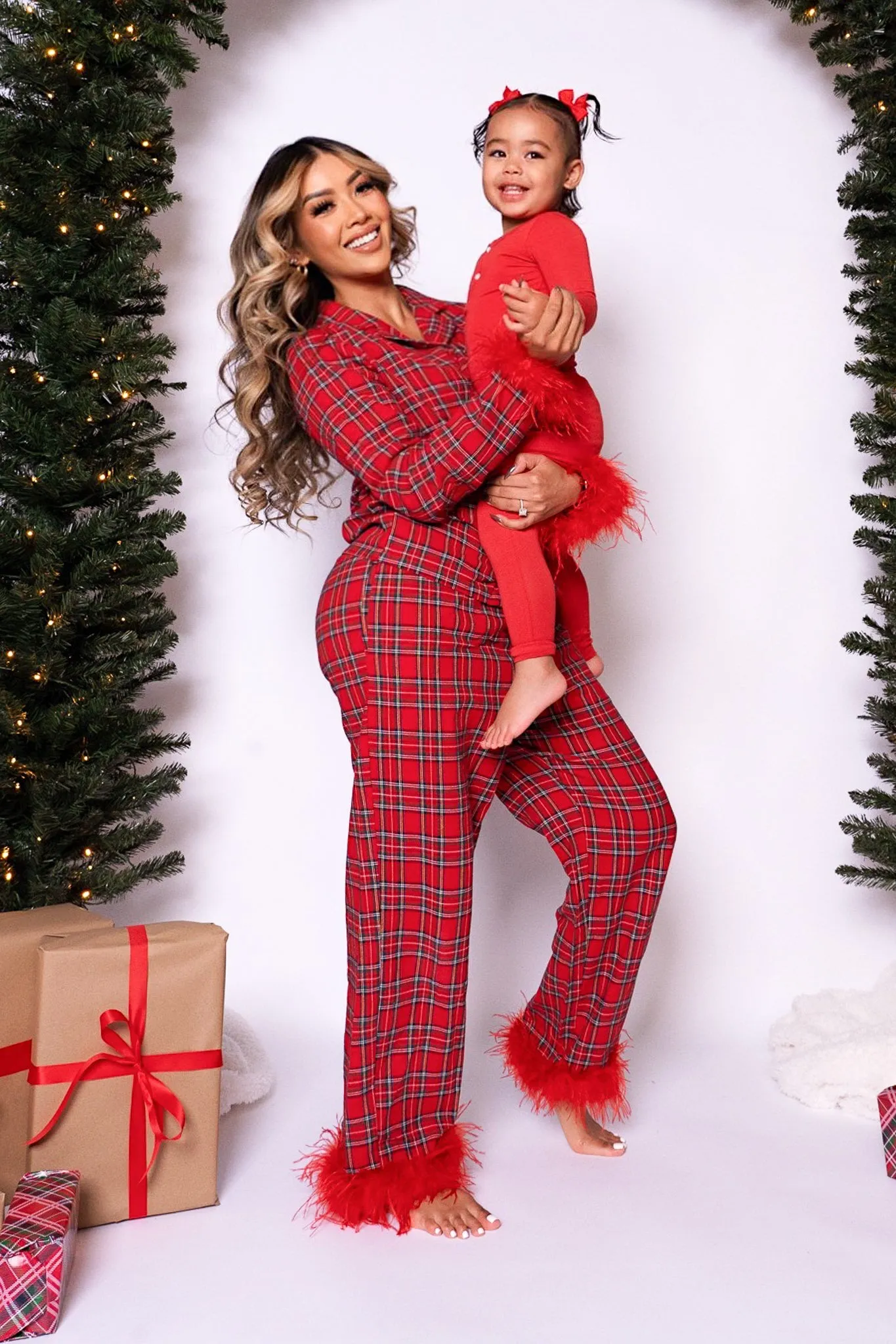 Kids So Soft Lounge Set in Red - FINAL SALE