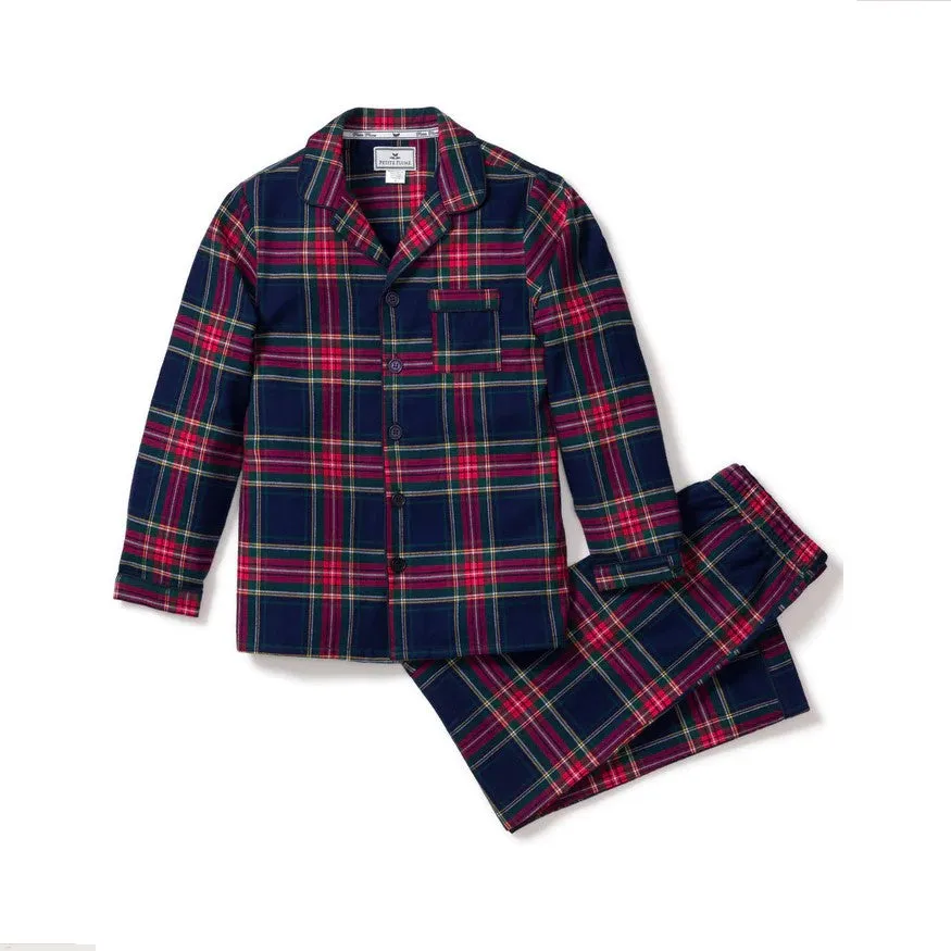 Kids Windsor Tartan Pajama Set