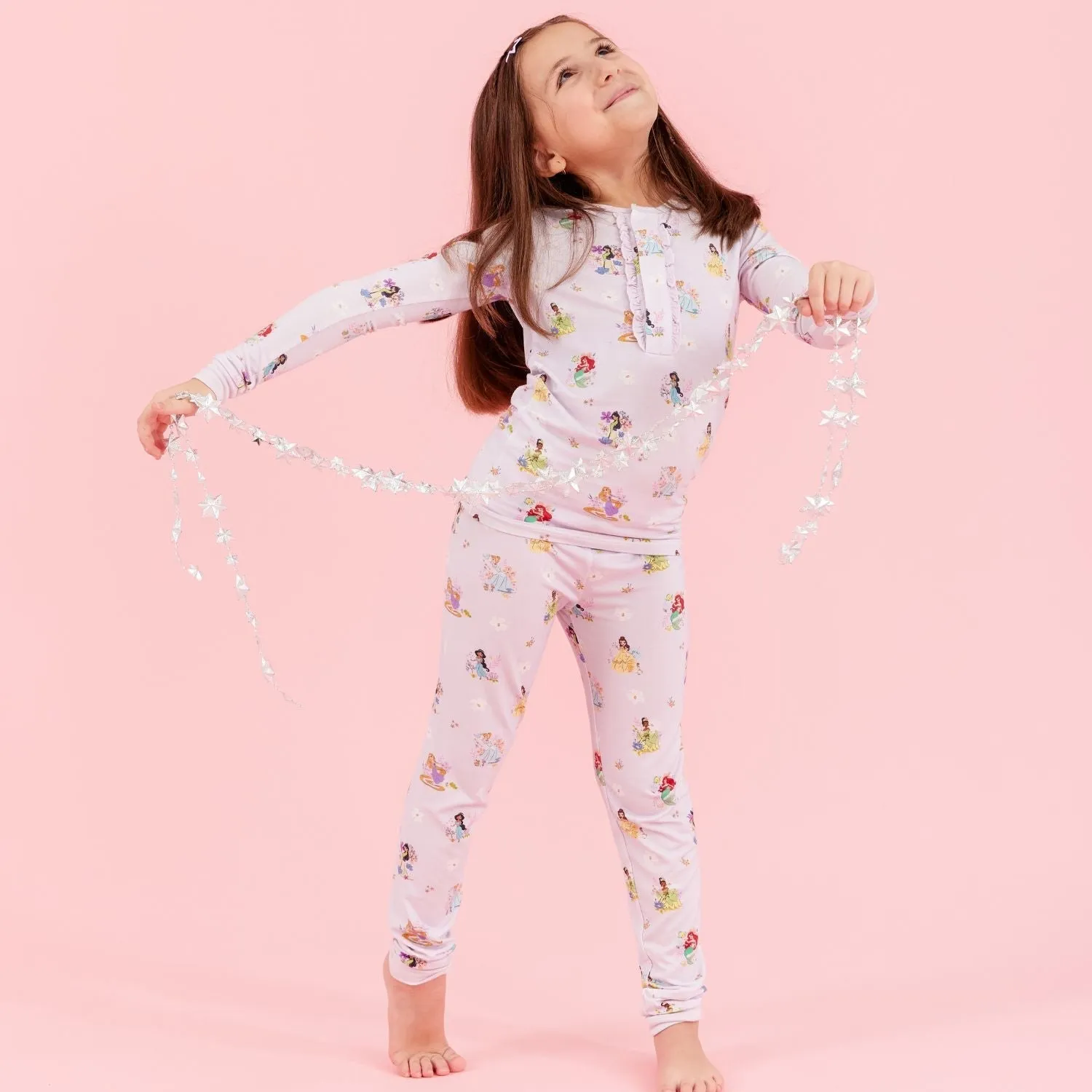 Magnetic Me Modal Long Sleeve No Drama Toddler Pajama Set - Disney Princess