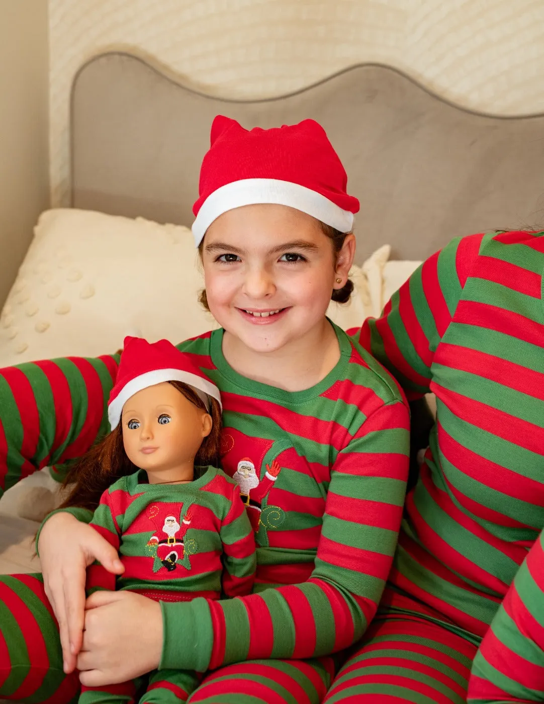 Matching Girl & Doll Christmas Pajamas