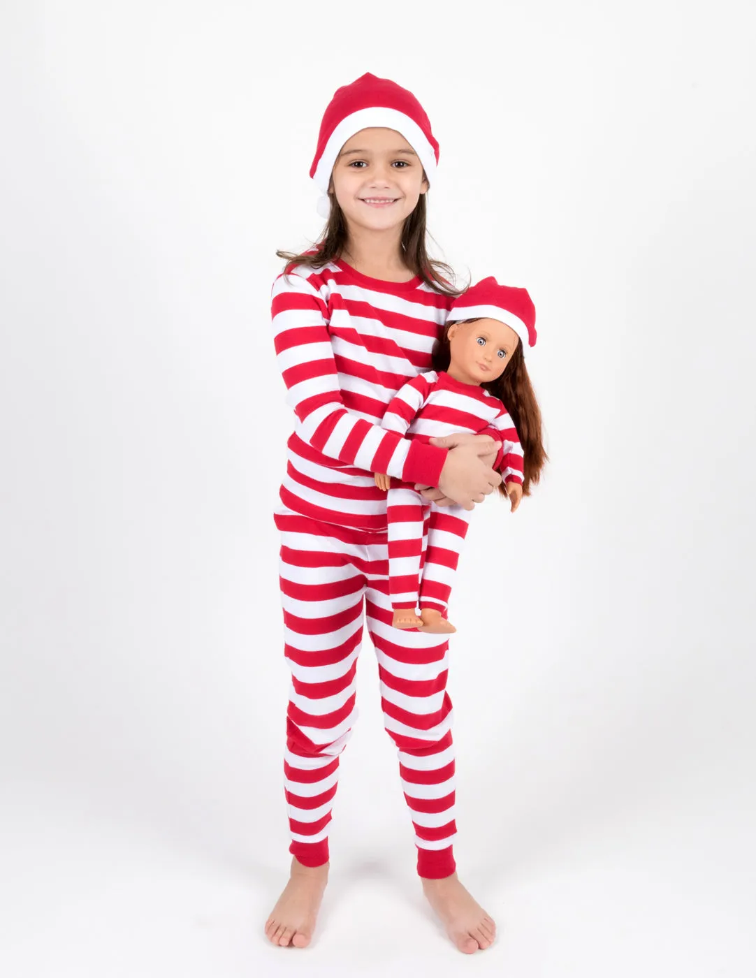 Matching Girl & Doll Christmas Pajamas