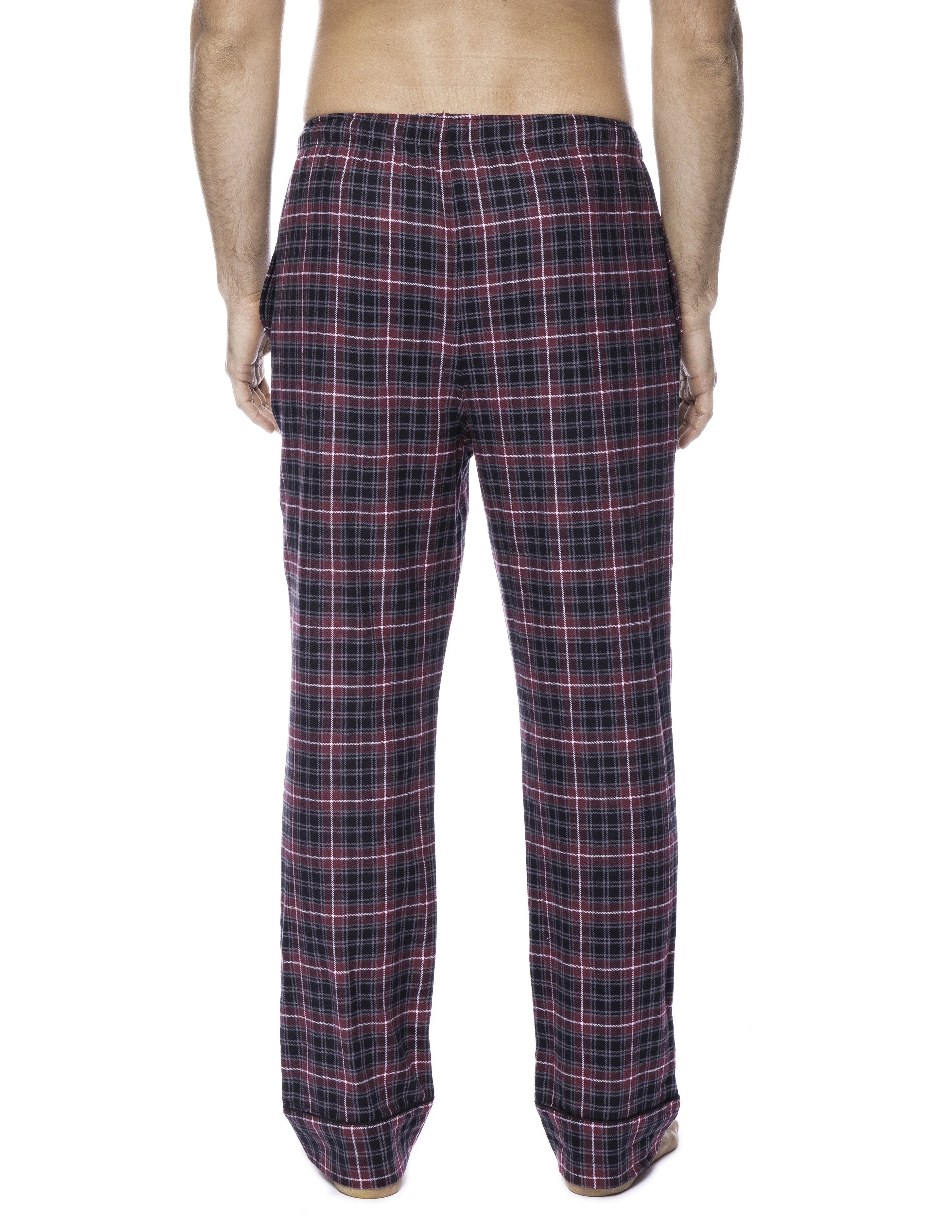 Mens 100% Cotton Flannel Lounge Pants