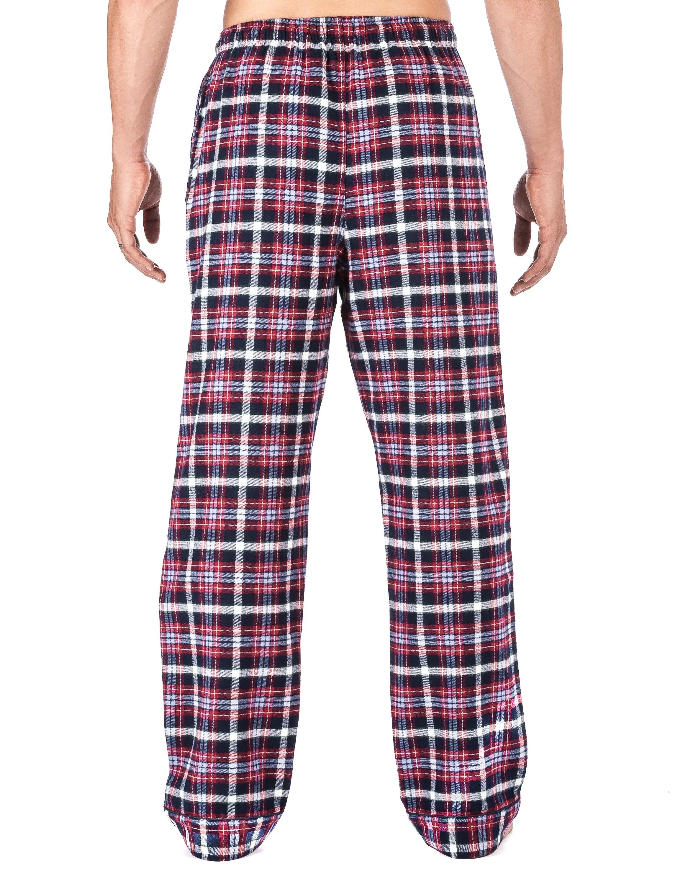 Mens 100% Cotton Flannel Lounge Pants