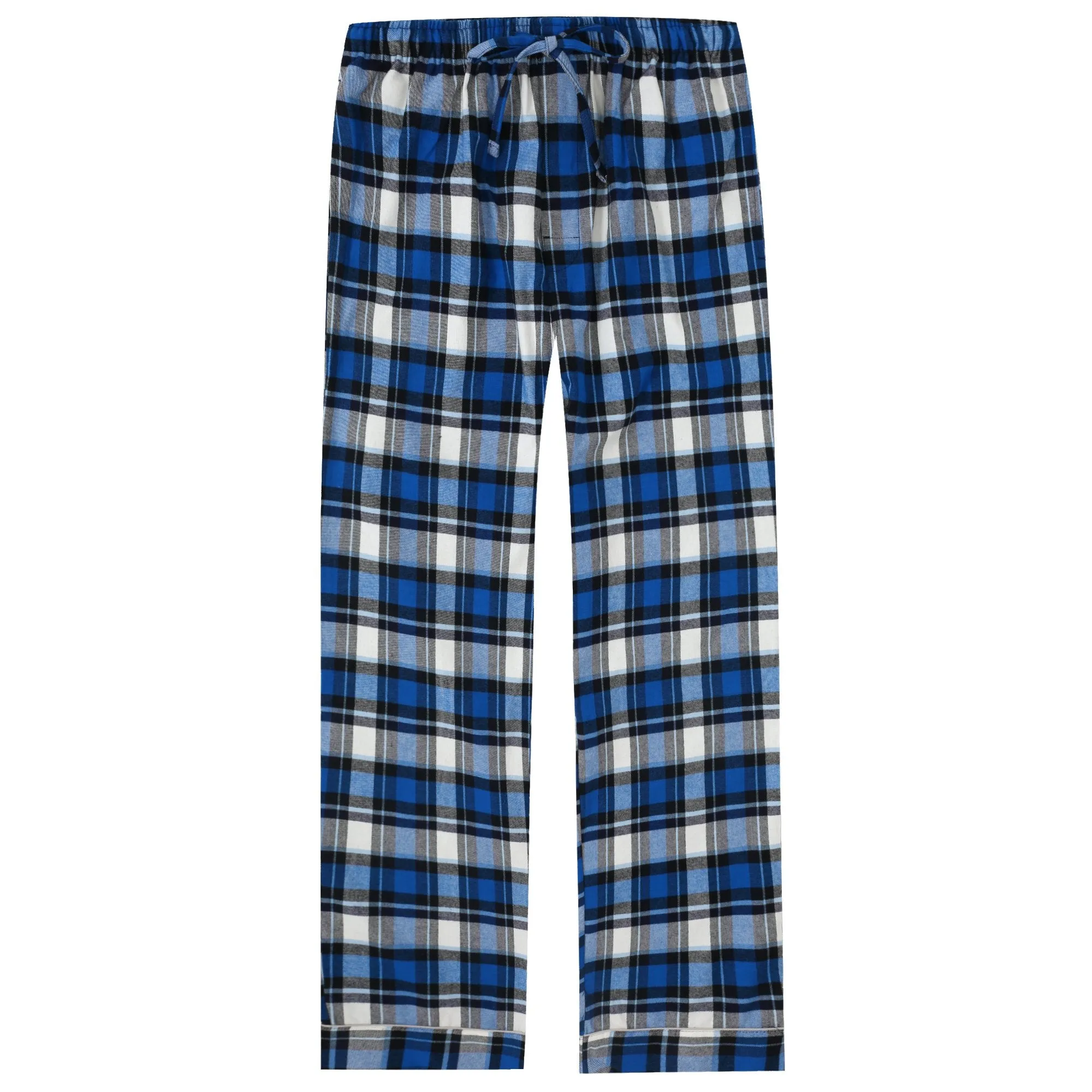 Men's 100% Cotton Flannel Lounge Pants