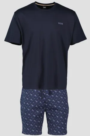 Men's BOSS Black Mono Navy Lounge Set