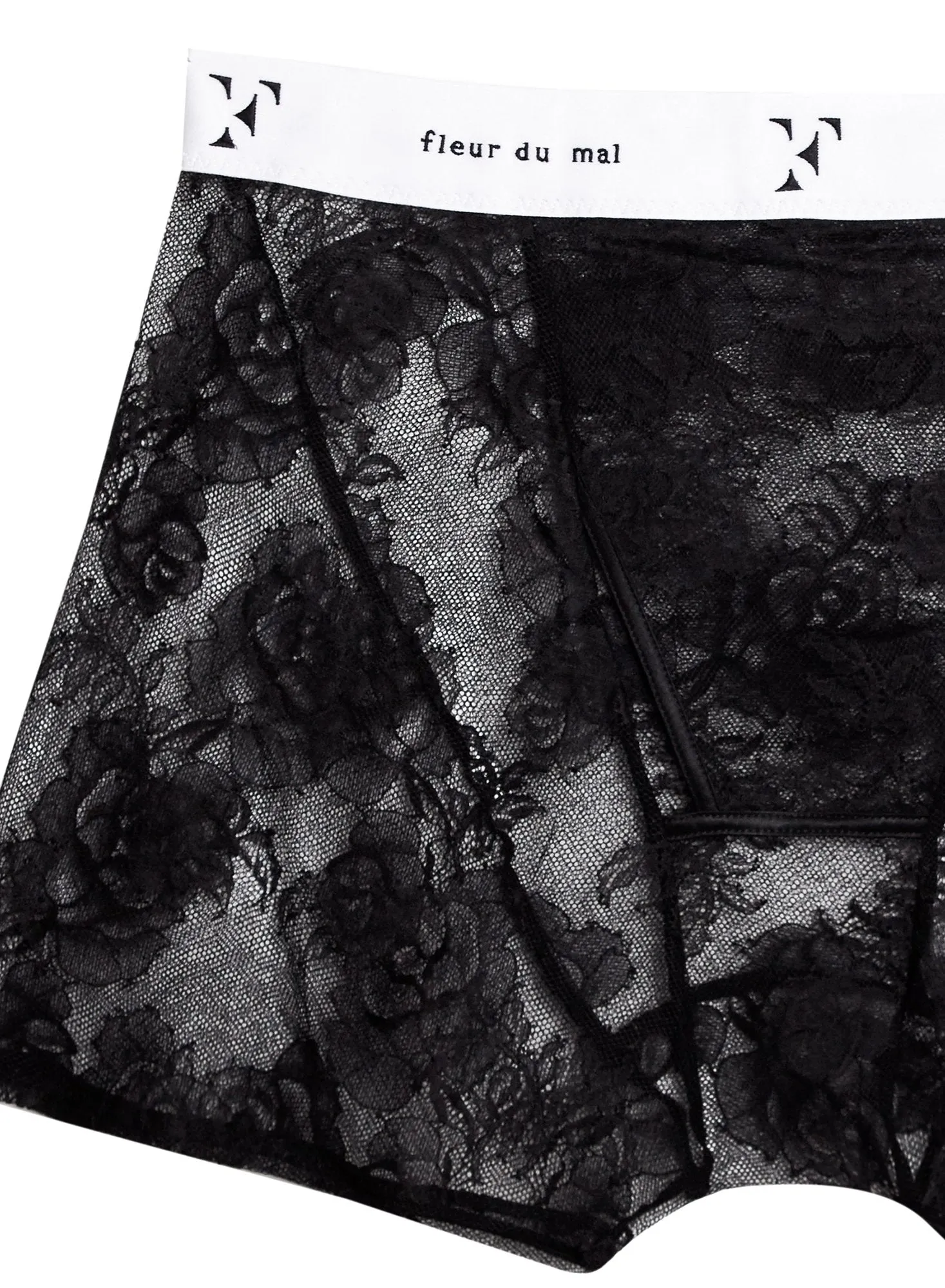 Men's Bouquet Lace Boxer Brief