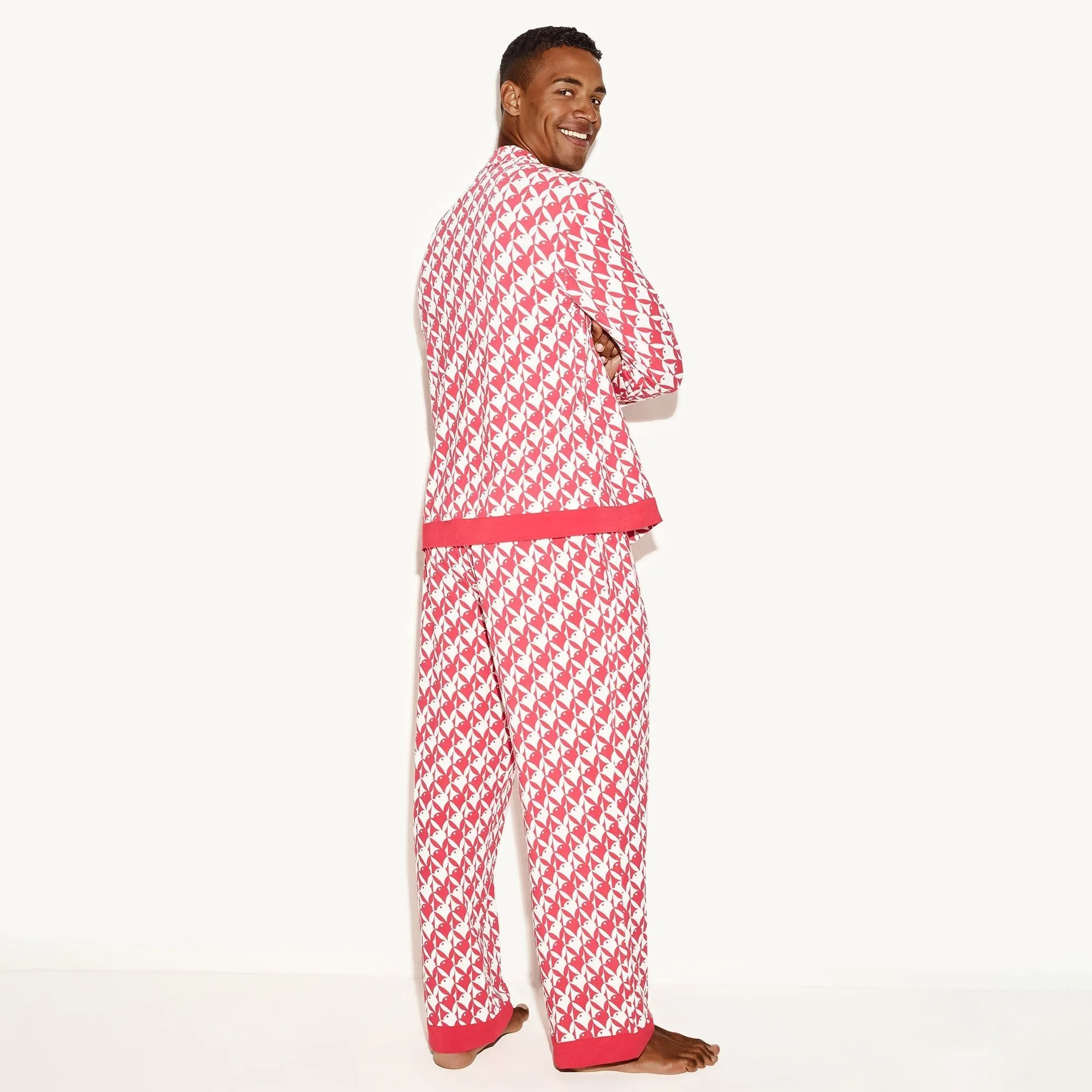 Men's Classic Pajama Set Bunny