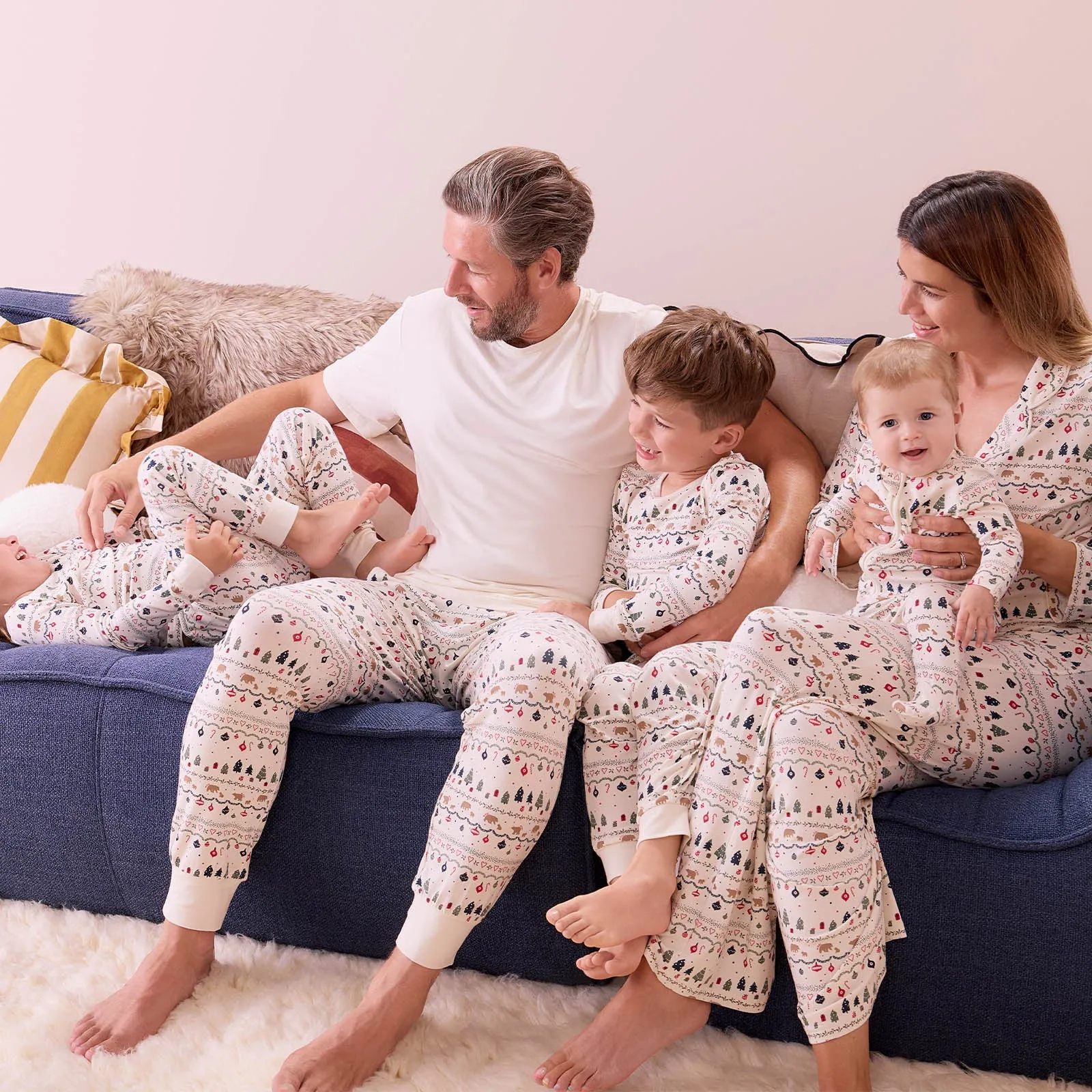 Men's Festive Fair Isle Pajama Set