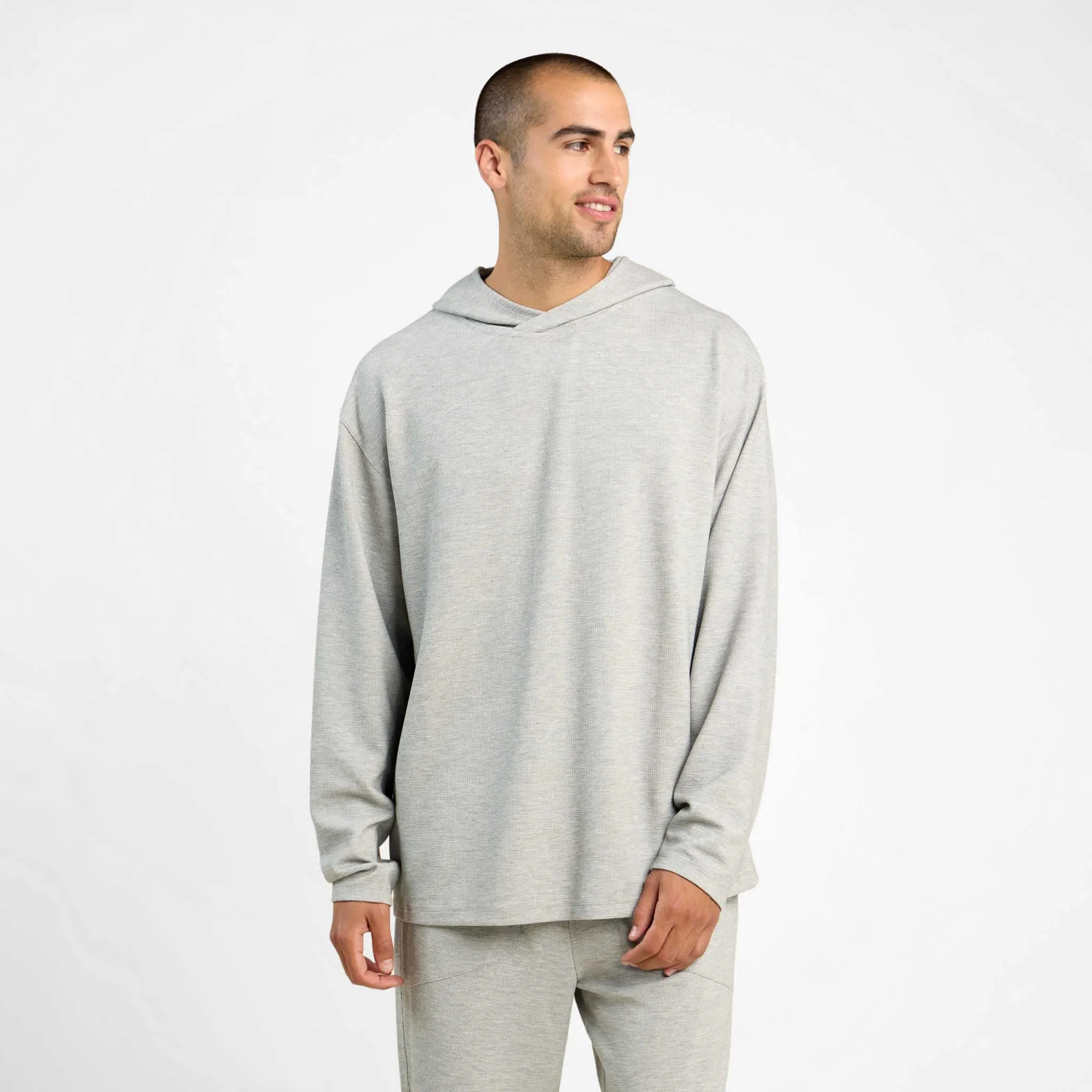 Men's Performance Waffle Hoodie