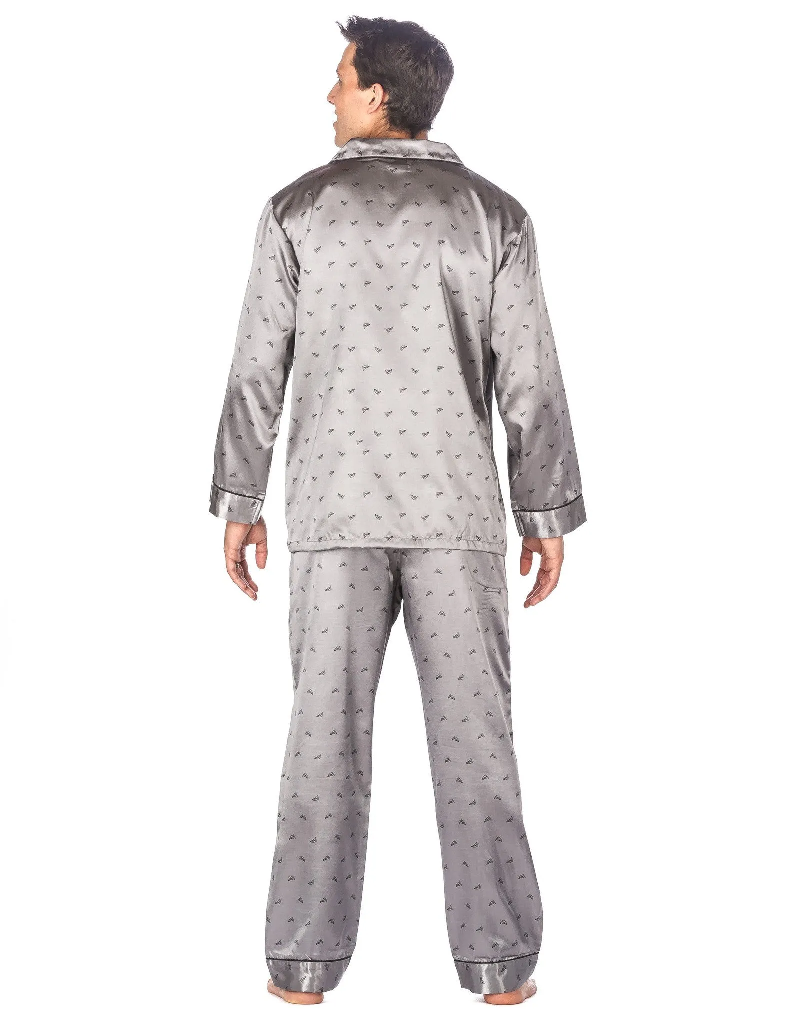 Men's Premium Satin Pajama Sleepwear Set