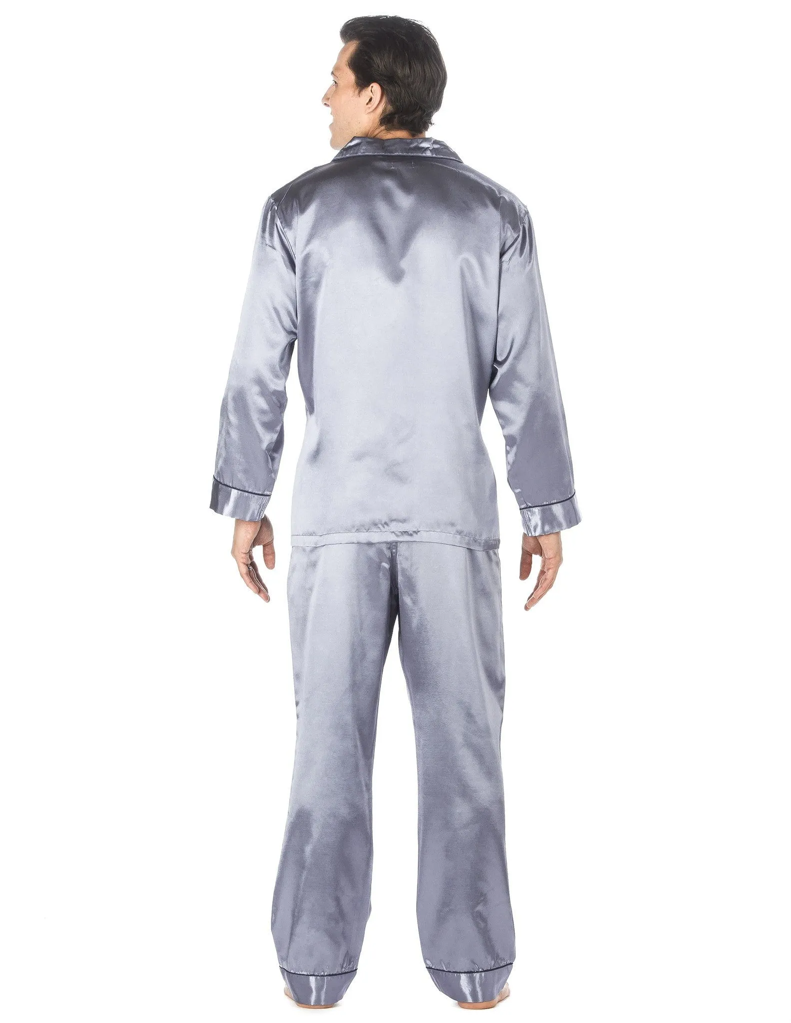 Men's Premium Satin Pajama Sleepwear Set