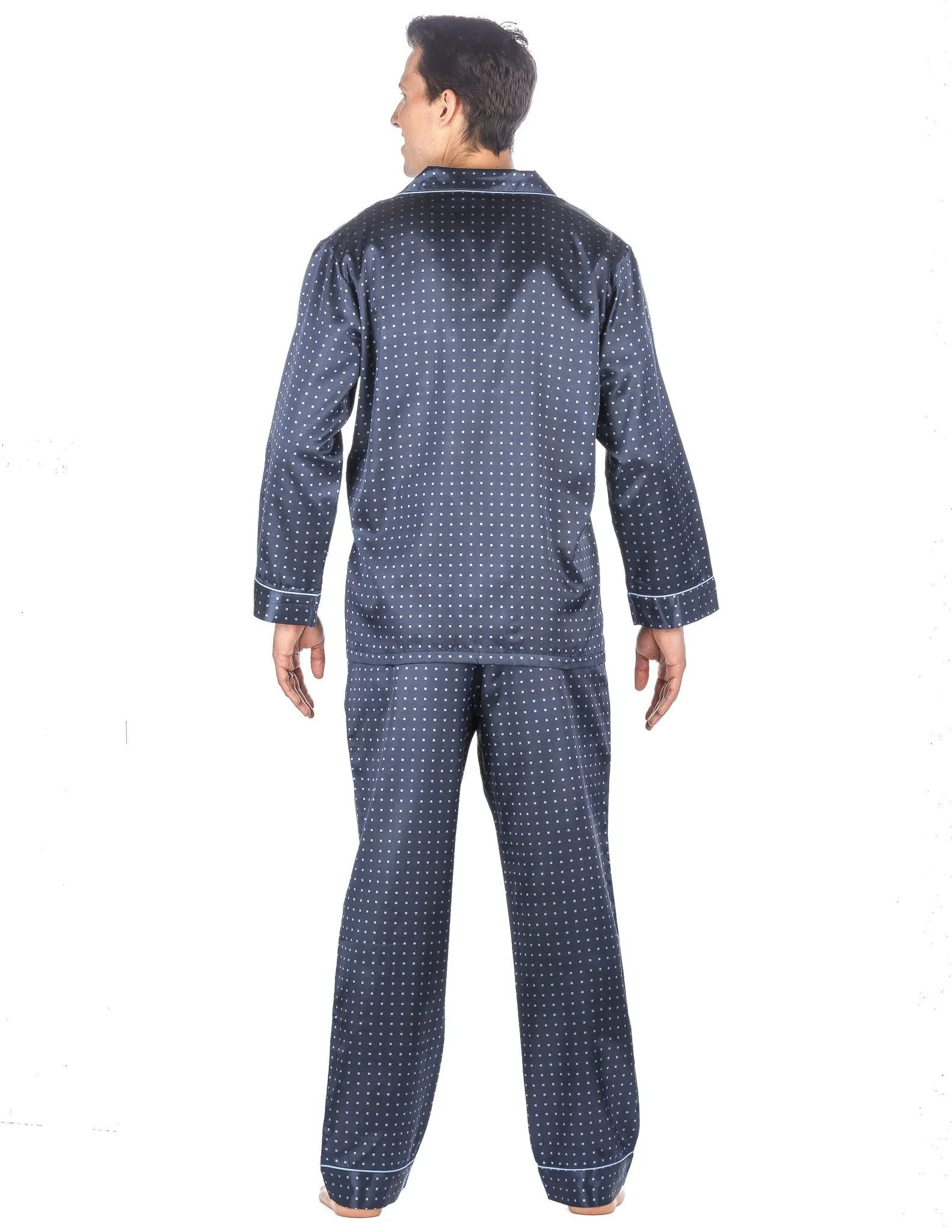 Men's Premium Satin Pajama Sleepwear Set