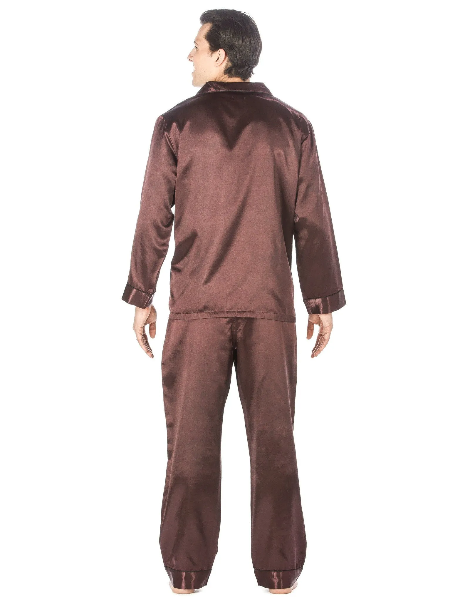 Men's Premium Satin Pajama Sleepwear Set