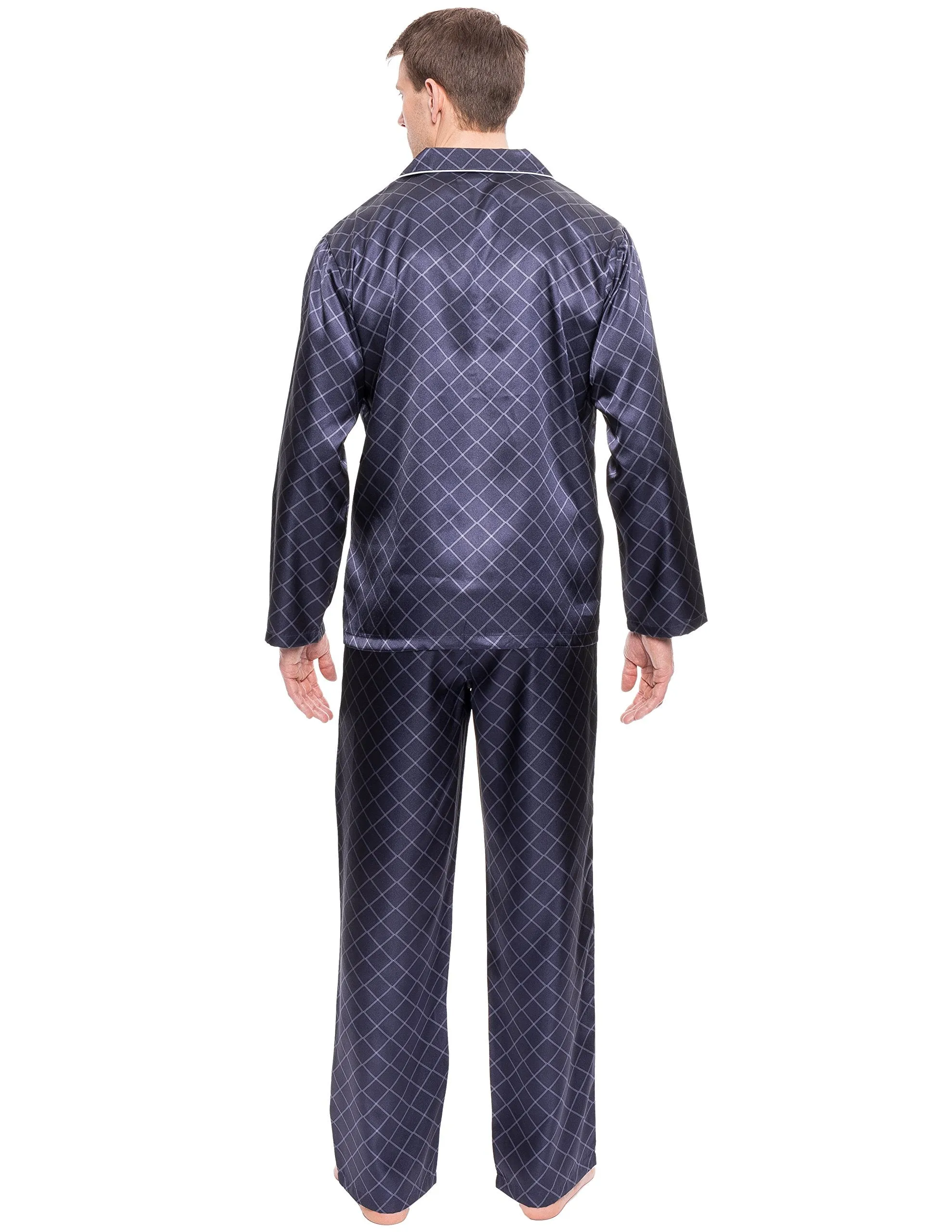 Men's Premium Satin Pajama Sleepwear Set