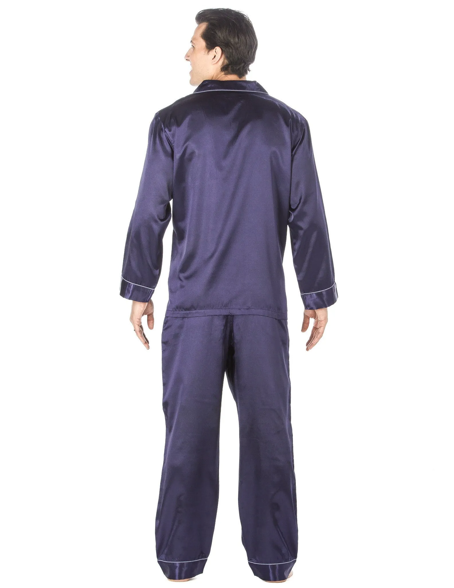 Men's Premium Satin Pajama Sleepwear Set